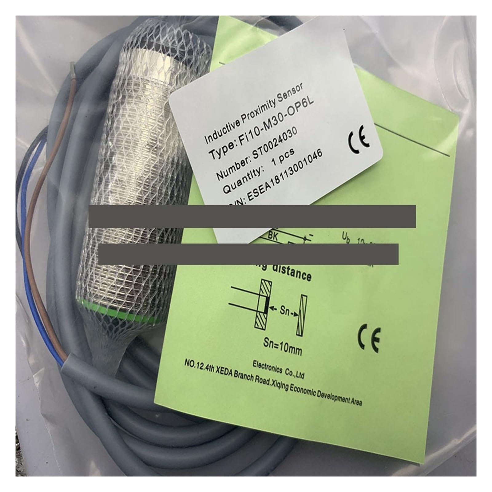 Capteur de proximité FI10-M30-OP6L/T120 détecteur inductif PNP NO