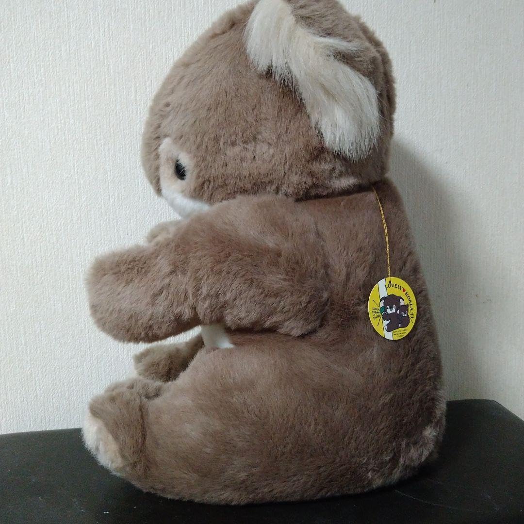 たけのこ タグ付き大きなコアラのぬいぐるみ