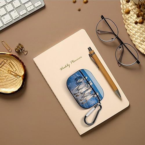 Miniatura 7 de Funda protectora completa a prueba de golpes para Airpods Pro (21 generación) con llavero, funda protectora completa a prueba de golpes, funda