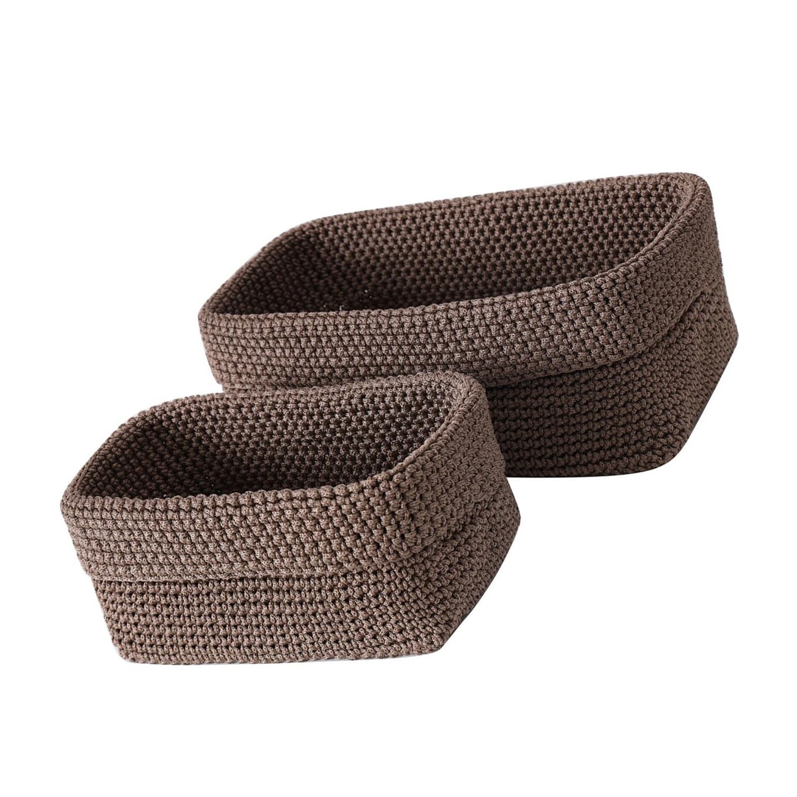 Proof Woven Storage Basket Decorative Organizers Storage Bin Ideal for Various Desktop Needs Decorative Organizers