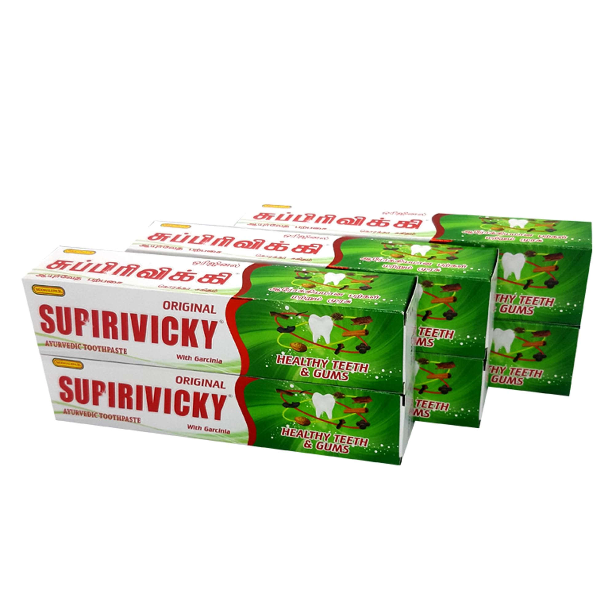 SiddhalepaAyurvedic Toothpaste, Paste, 70g, Pack of 6