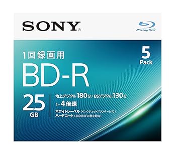 Amazon.co.jp: ソニー ブルーレイディスク BD-R 25GB (1枚あたり