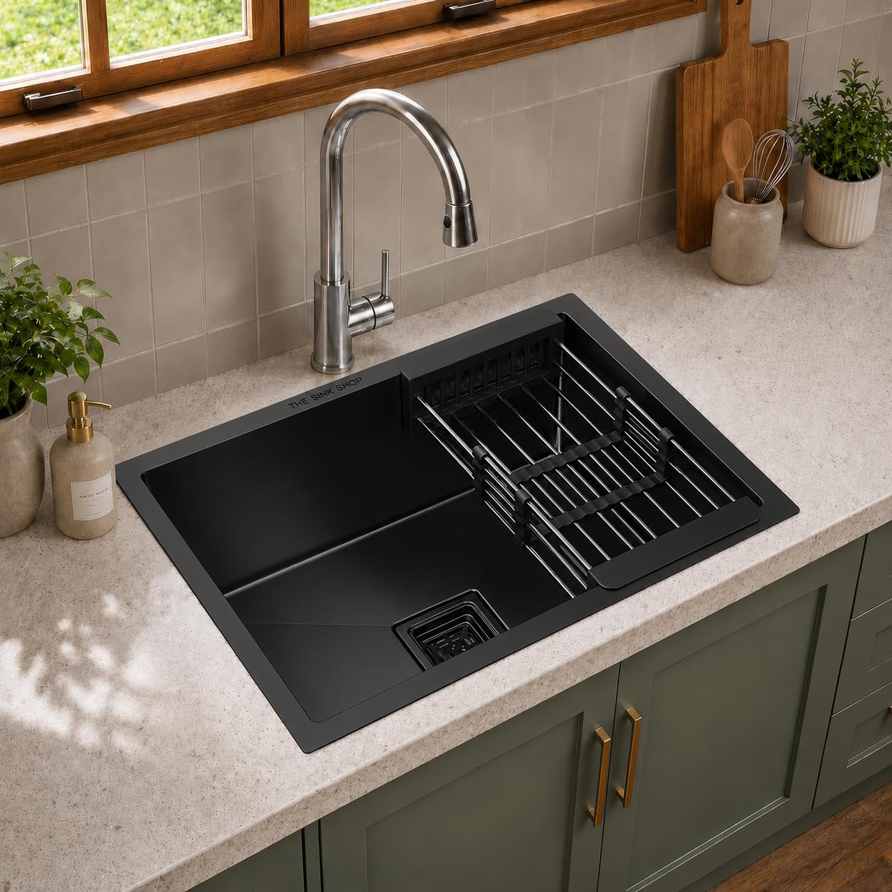 Stainless Steel Double Bowl Kitchen Sink - THE SINK SHOP -23