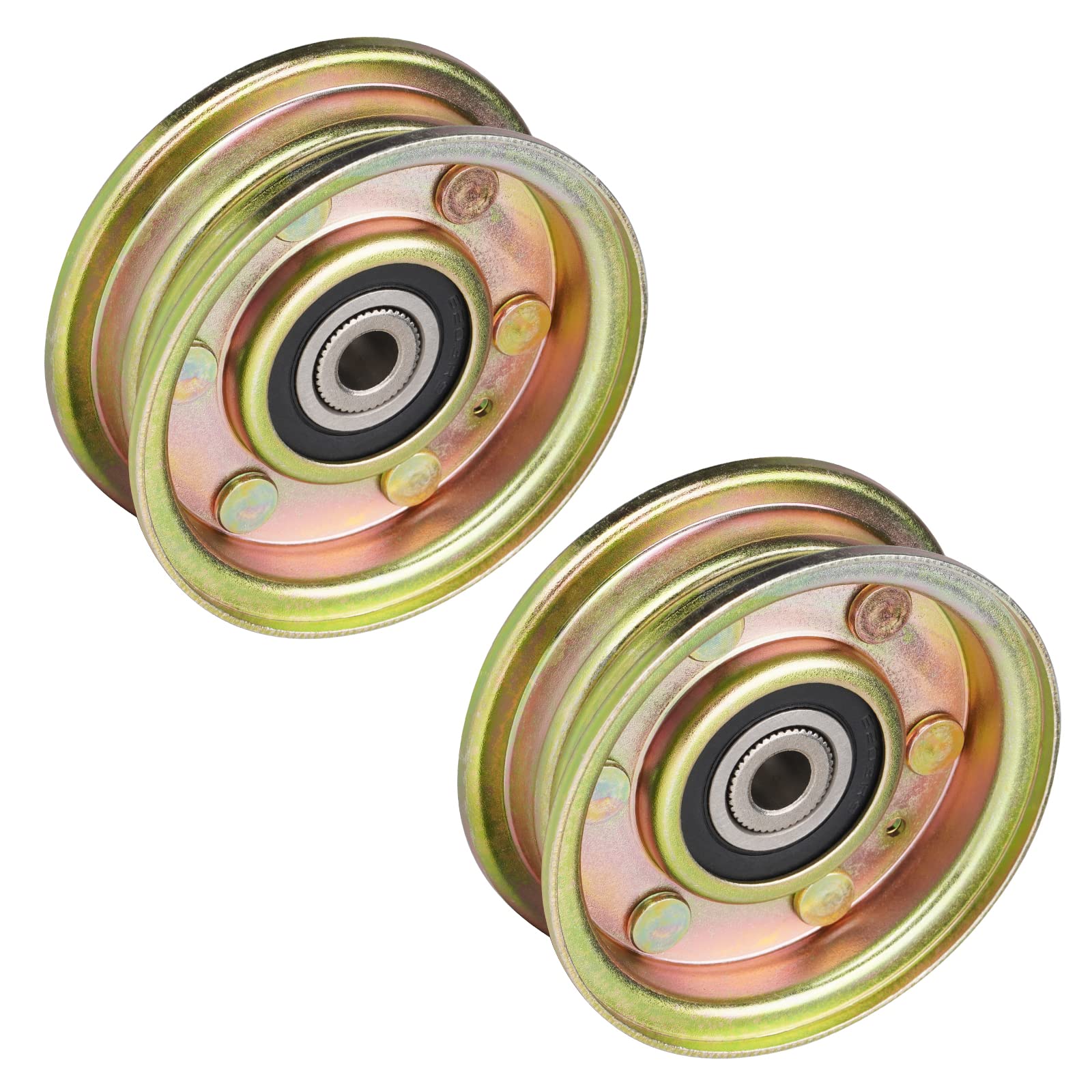 756-04224 Flat Idler Pulley for MTD Cub Cadet GT950H LT-1450 GT2150 GT5024 GT1054 Replace 756-04224 756-0981 Murray 300920 Toro 112-3687 62-4540 (