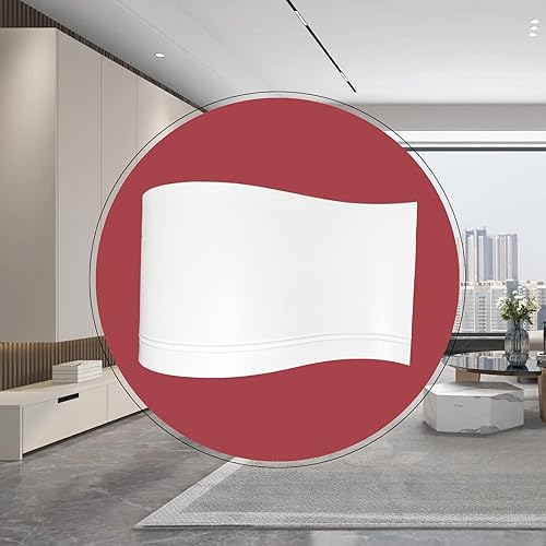 Miniatura 6 de ZEYUE Base de pared de vinilo flexible borde de moldeado de zócalo borde de piso base de cala de pared nuevo diseño de doble pliegue para una