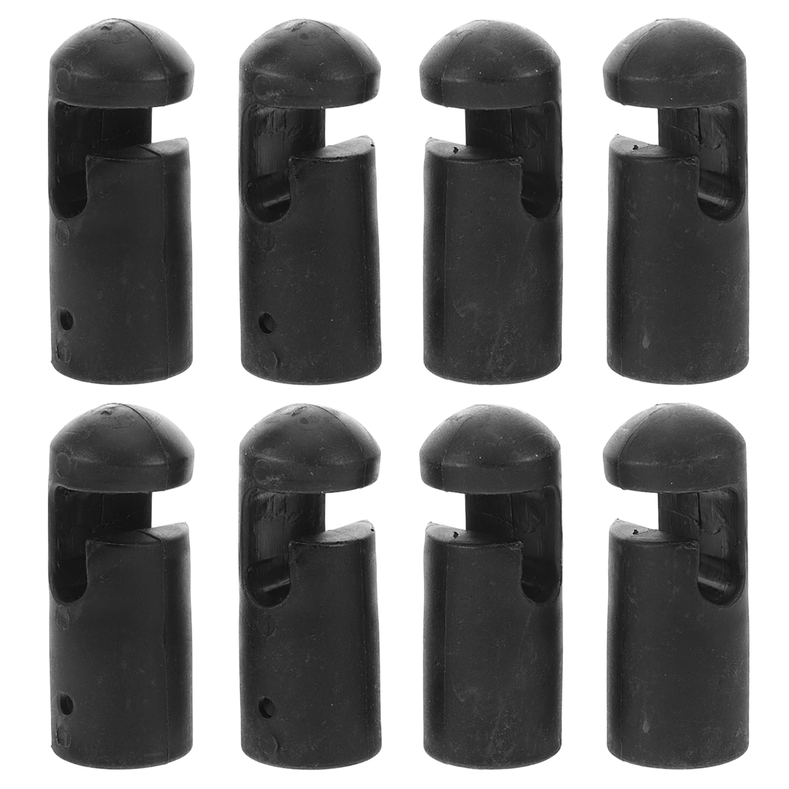 TUESMEILL Trampoline Replacement Pole Caps, 8pcs Plastic Trampoline Net Pole Caps, Enclosure Pole Cap for Safe Installation