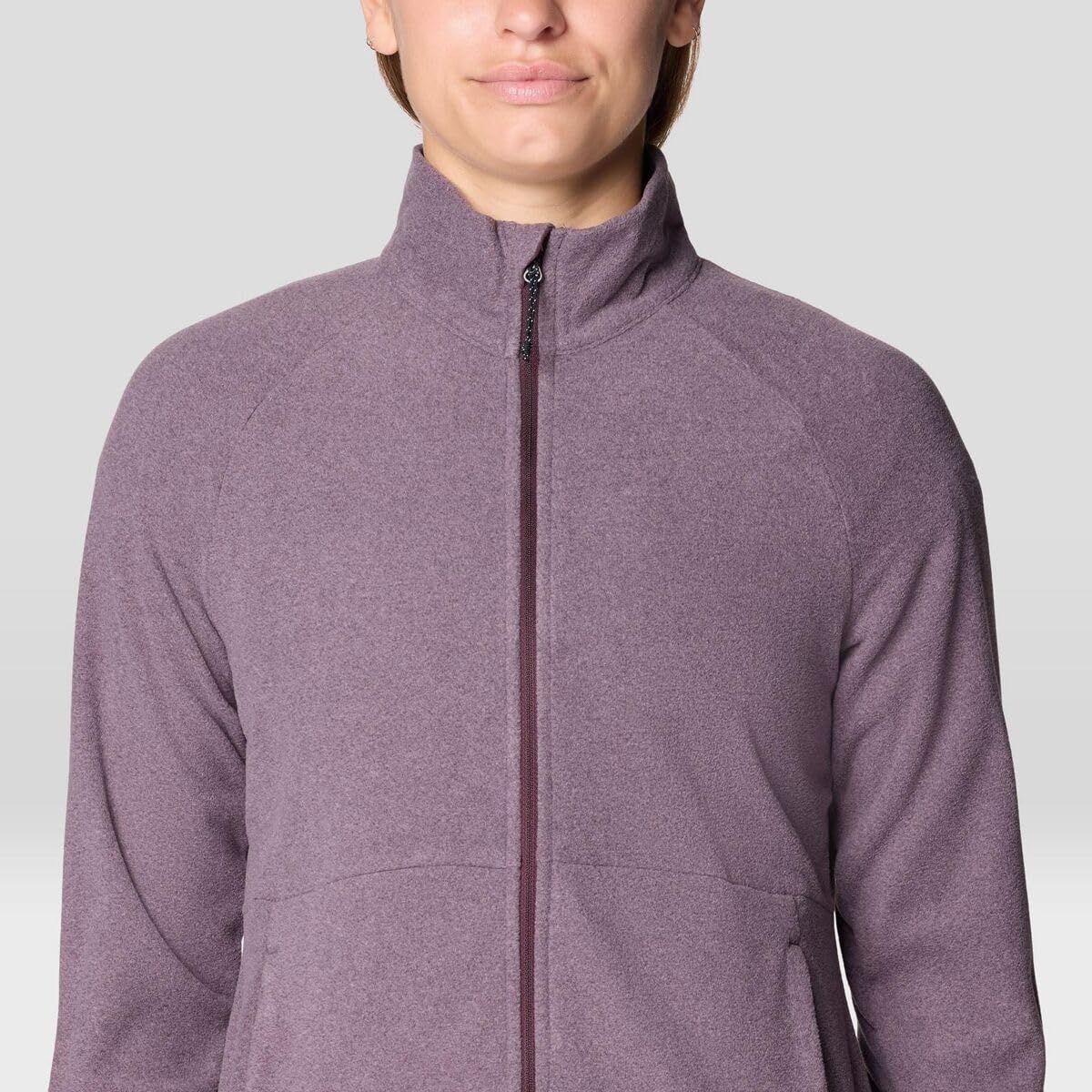 Mountain Hardwear, Oakoram Fleece Full-Zip Jacket - Women's, Blackberry Heather, S - Image 8