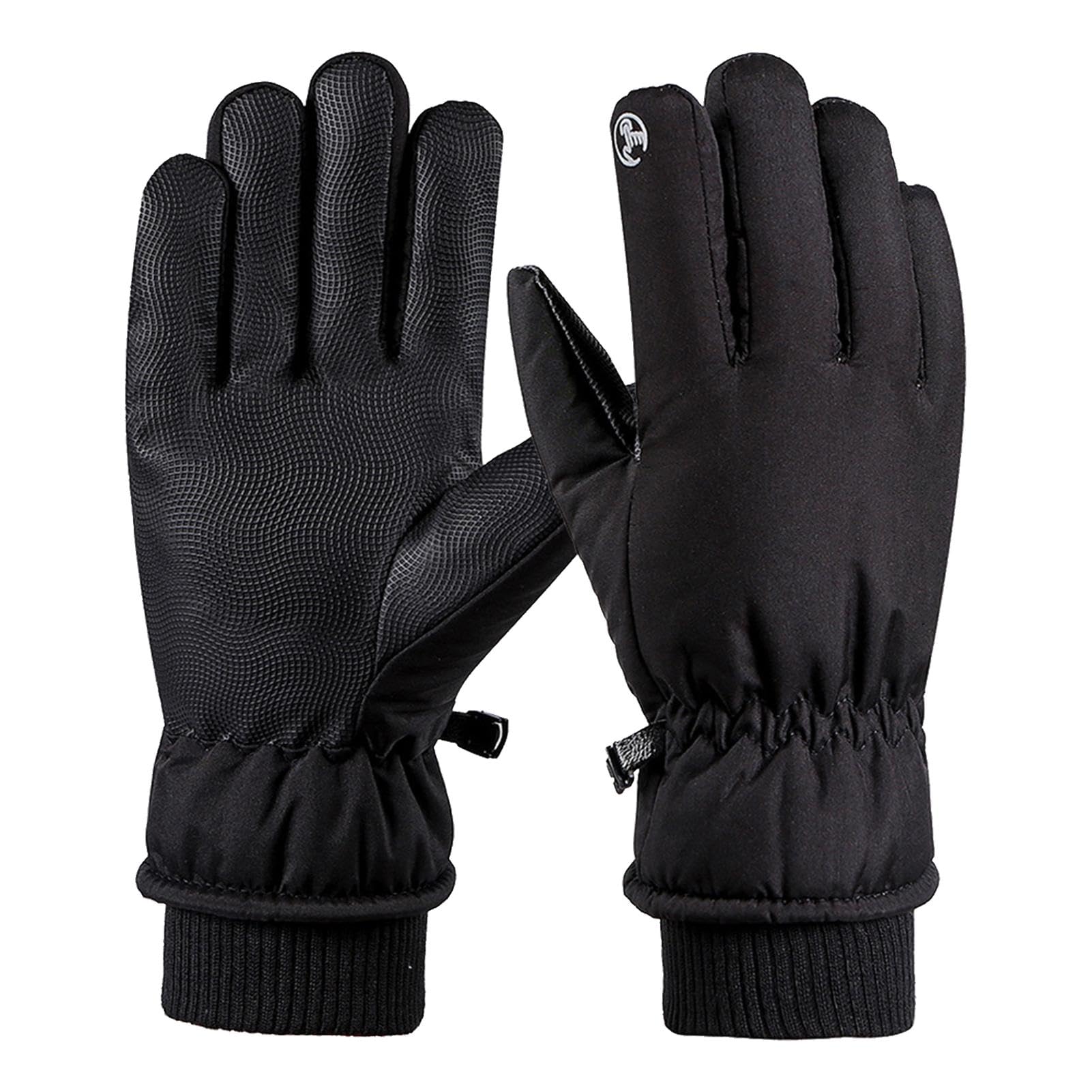 Skihandschuhe, wärmste wasserdichte Handschuhe, wasserdichte Fahrradhandschuhe, kalte Thermohandschuhe, Wetter-Touchscreen-Handschuhe, Thermo-Snowboard-Handschuhe für Outdoor-Radfahren Fashion