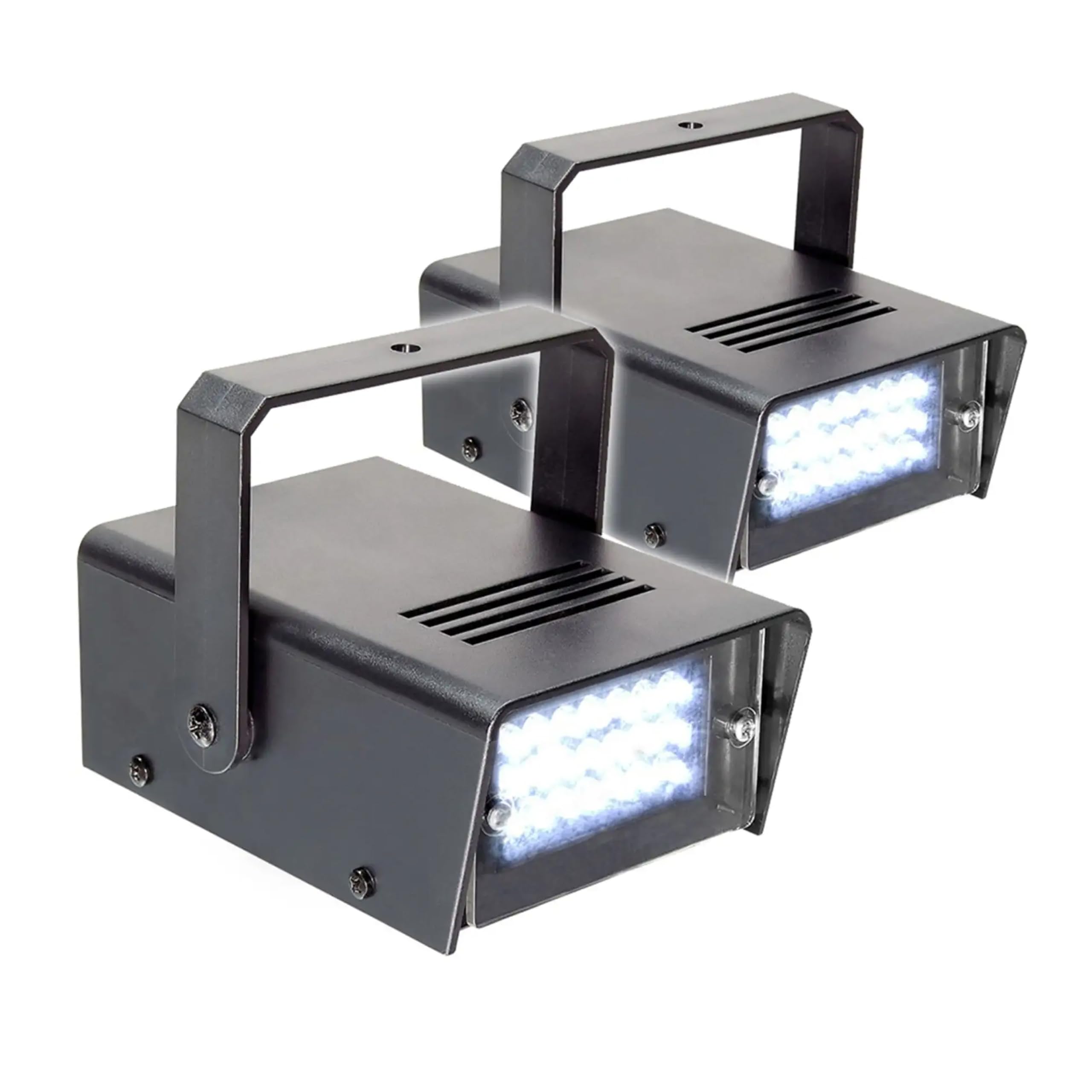 BeamZ BMS24LED Pack 2 estroboscopios LED de 24 LED blancos
