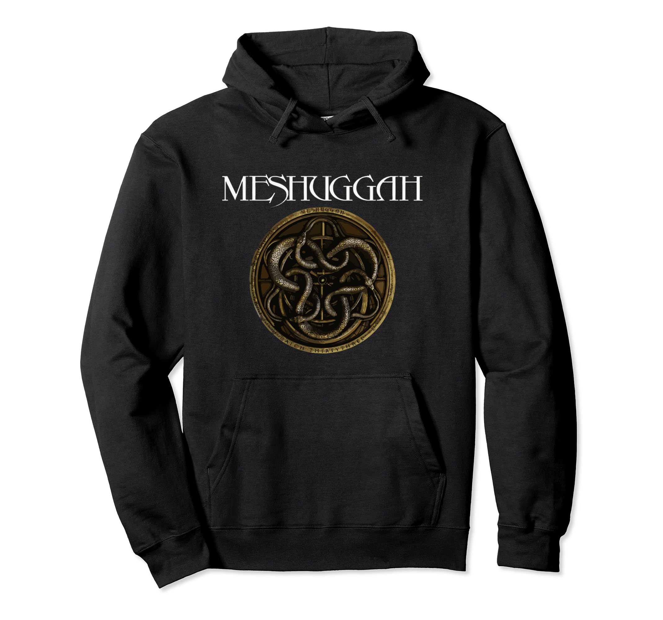 Snake Meshuggah Graphic Design Pullover Hoodie