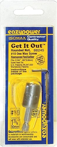 Eazypower - Removedor de tornillos/Instalador No.10 de 2"