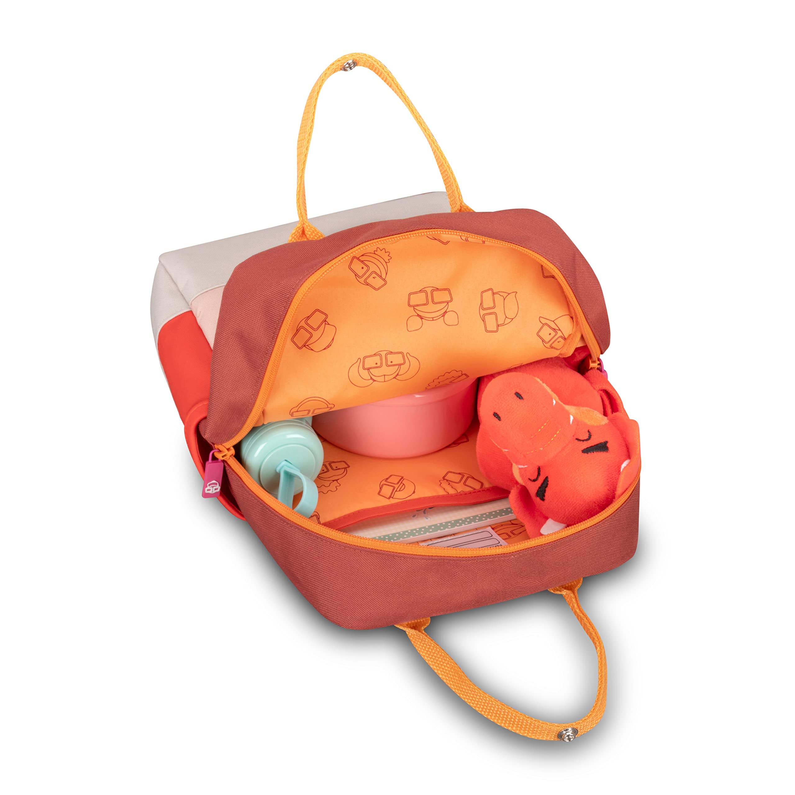 Johnny Urban Mochila Infantil Niñas & Niños Rojo - Junior Linus - Mochilas Niños Guardería & Escuela Primaria y Escolares - 7l - Repelente al Agua