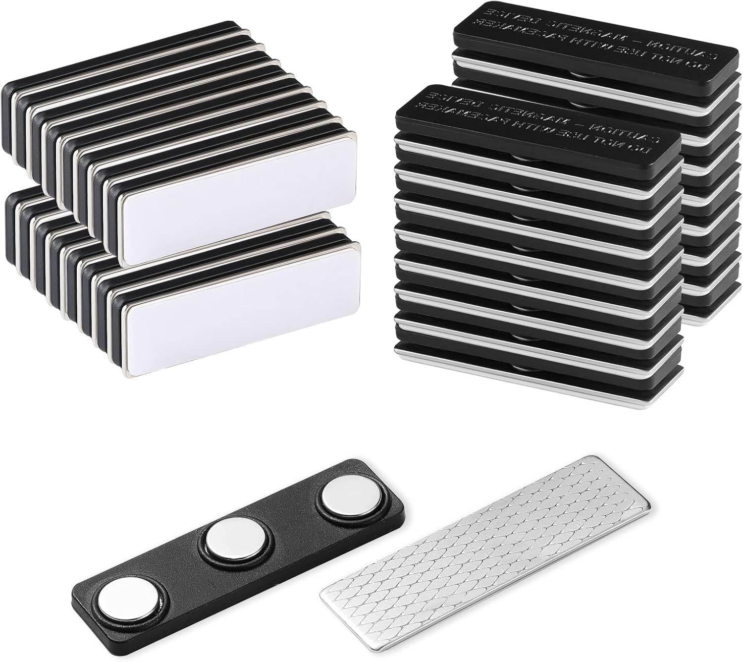 AIEX 25pcs Name Badge Name Tag Backs Name Badge