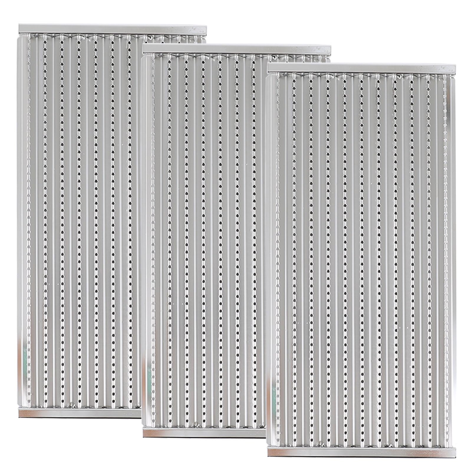 SUONA Emitter Plates Grates for Charbroil Commercial Tru-Infrared Grill Replacement Parts 463242515 463242516 463367016 463243016 463355220 463346017 G466-2400-W1 Stainless Steel 17" x 8 1/16"