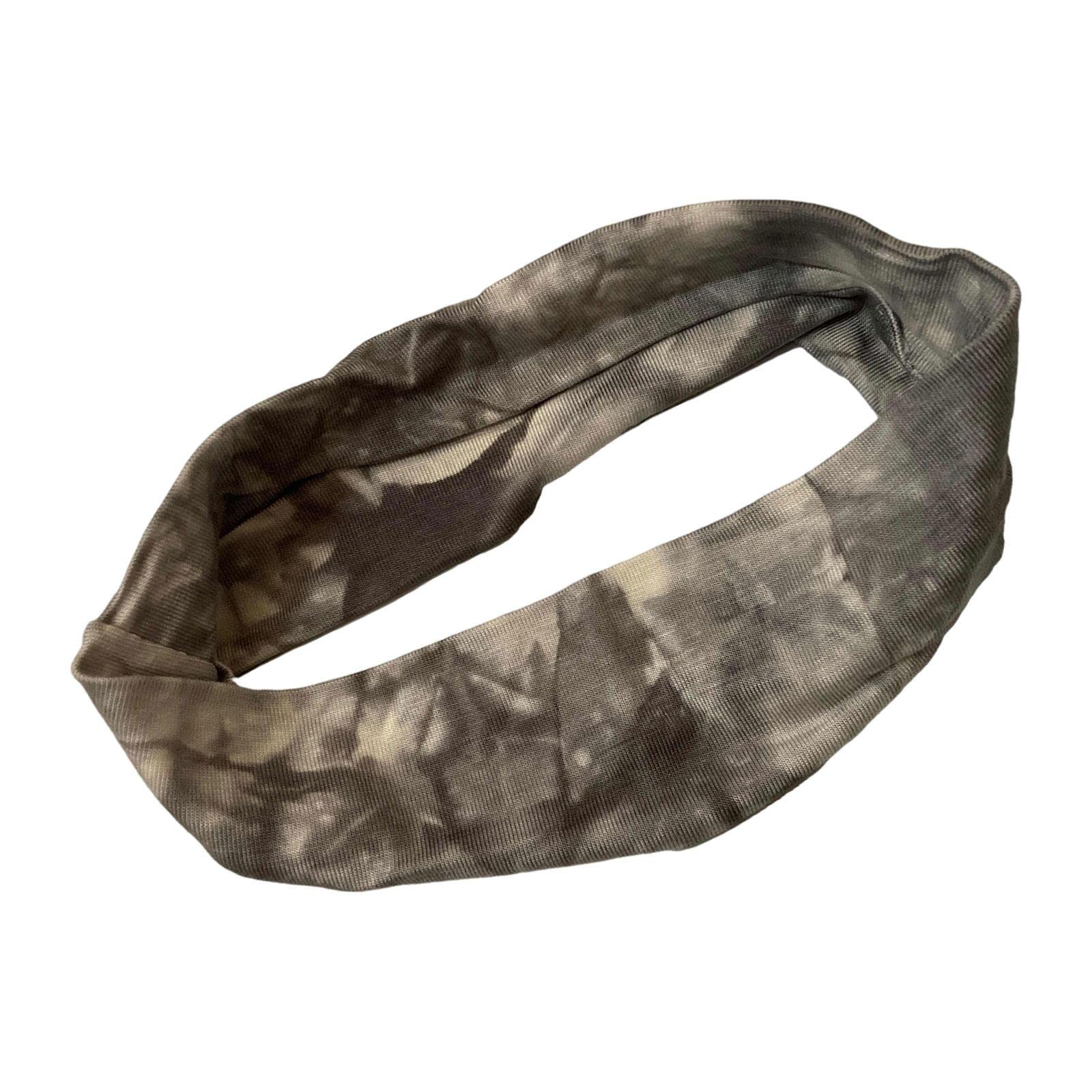 the style sutra Sports Headbands for Women Men Yoga Hairbands Soft Elastic Running Sweatband Dark Gray | 1Pc Sports Headbands-picture-23