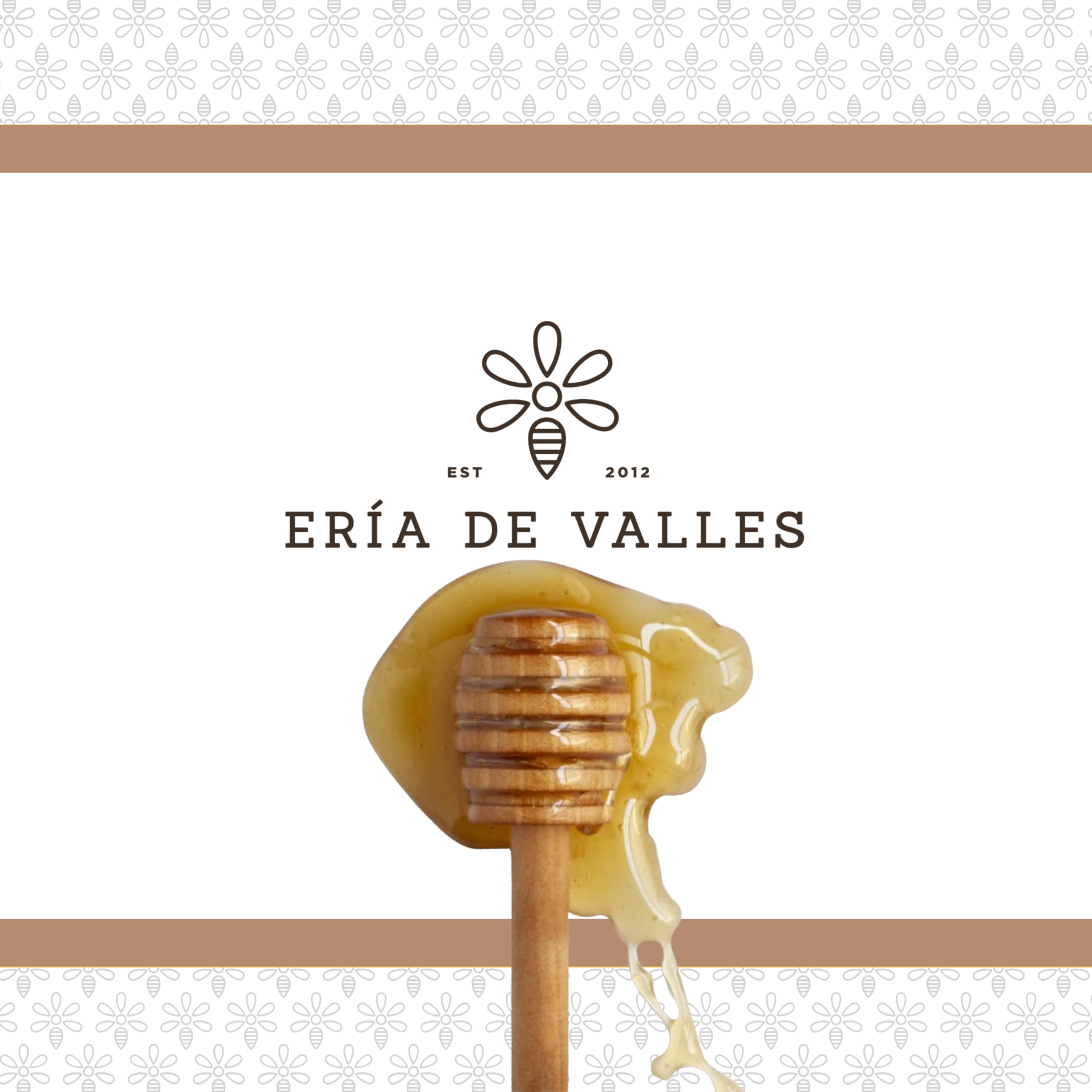 Eria de Valles – Miel de Castaño de Asturias 100% Natural – Aroma Amaderado y Floral, Sabor Dulce y Notas Saladas – Miel Cruda Artesanal (750 g)