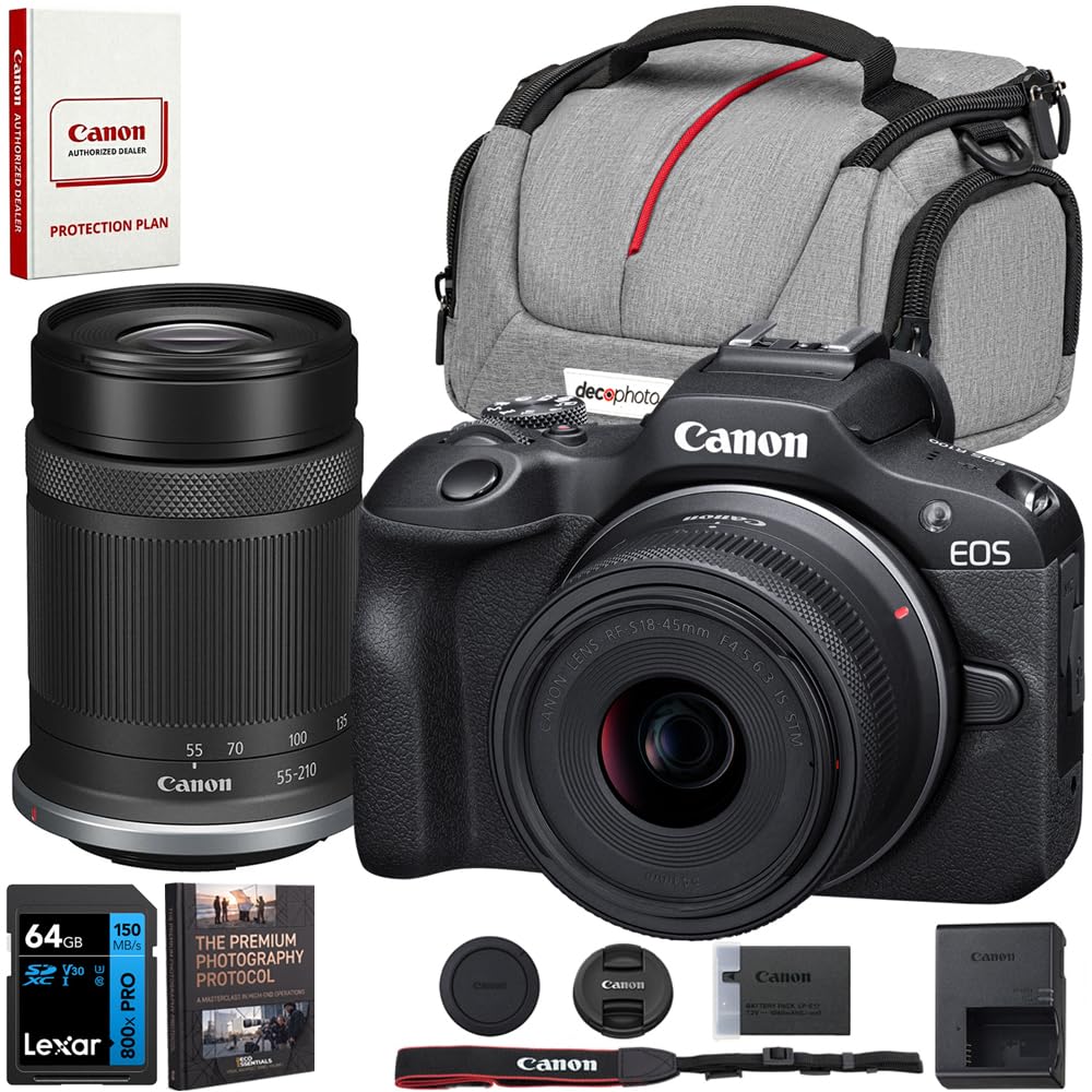 Canon EOS R100 two lens bundle