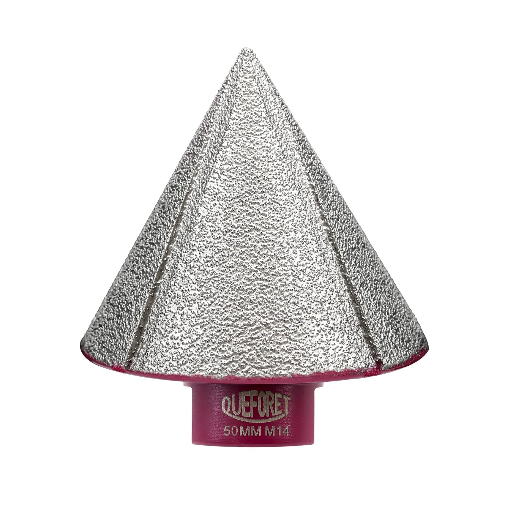 Mèches de Chanfrein Diamant 50mm x M14 - Fraise pour Meuler Arrondir Tailler les Trous dans le Carrelage Céramique Porcelaine Marbre Granit