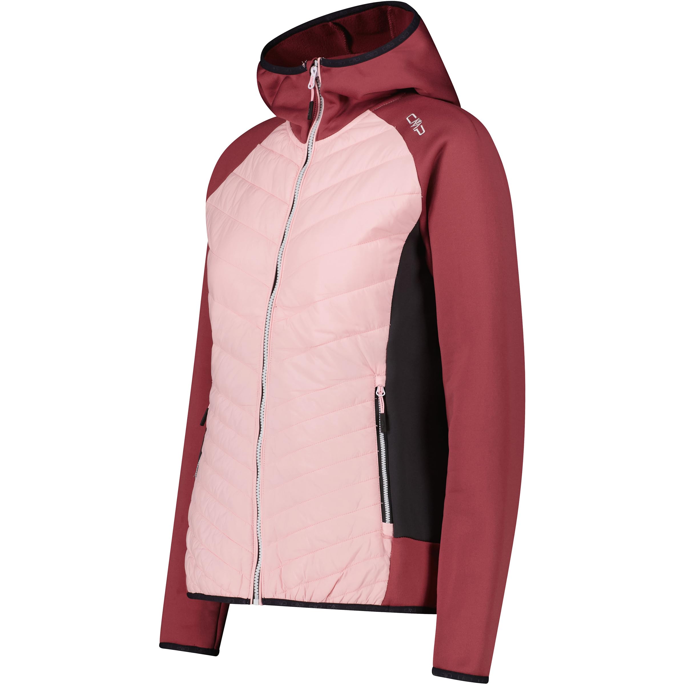 CMP Woman Jacket HYBRID FIX Hood Peony - 36
