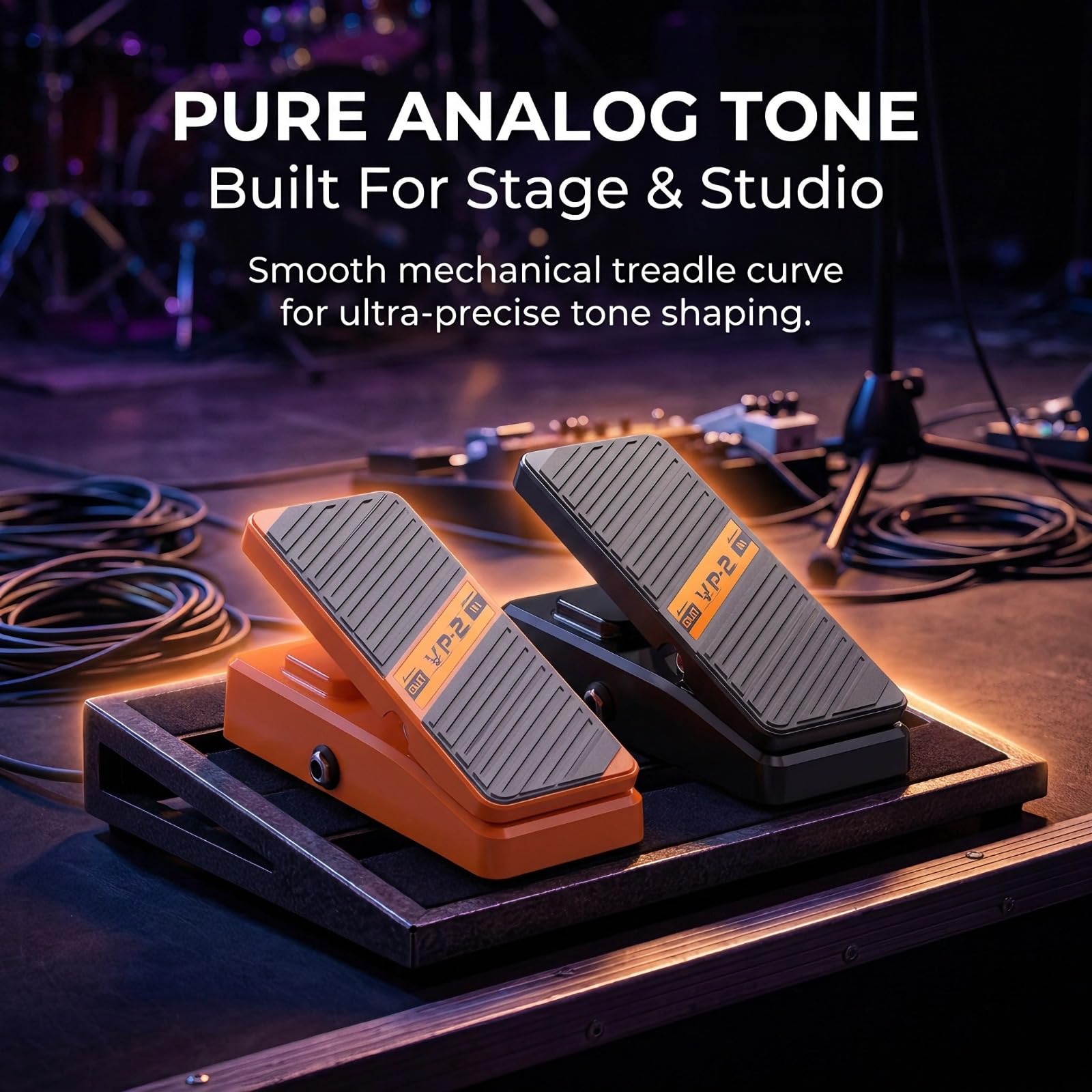 VP-2 Passives Lautstärke und Expressionpedal, Or Ange