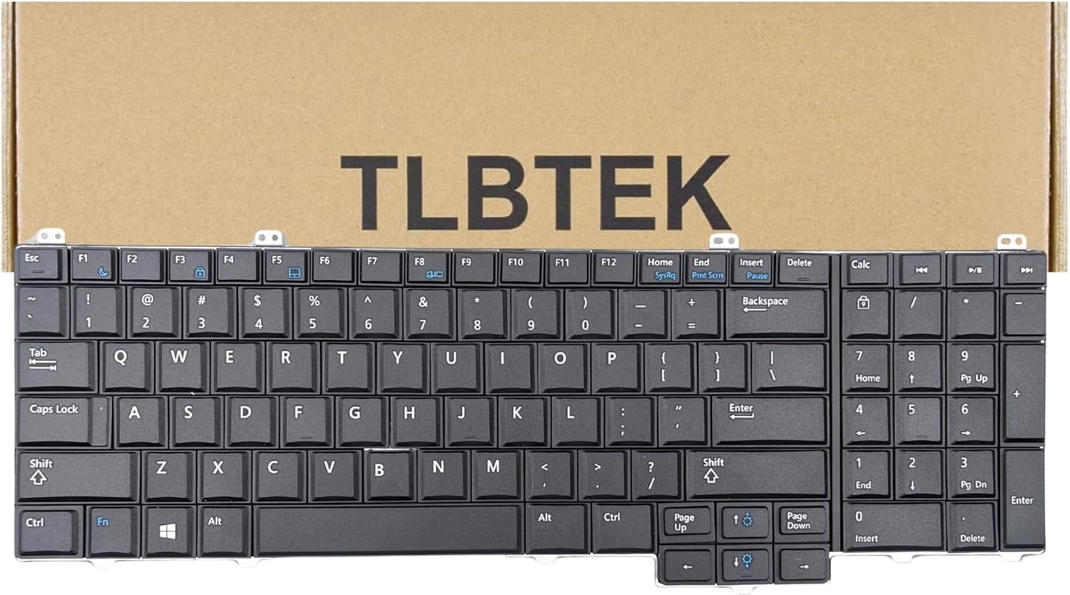 TLBTEK Keyboard Replacement Compatible with Dell Latitude 15 5000 E5540 Series Laptop