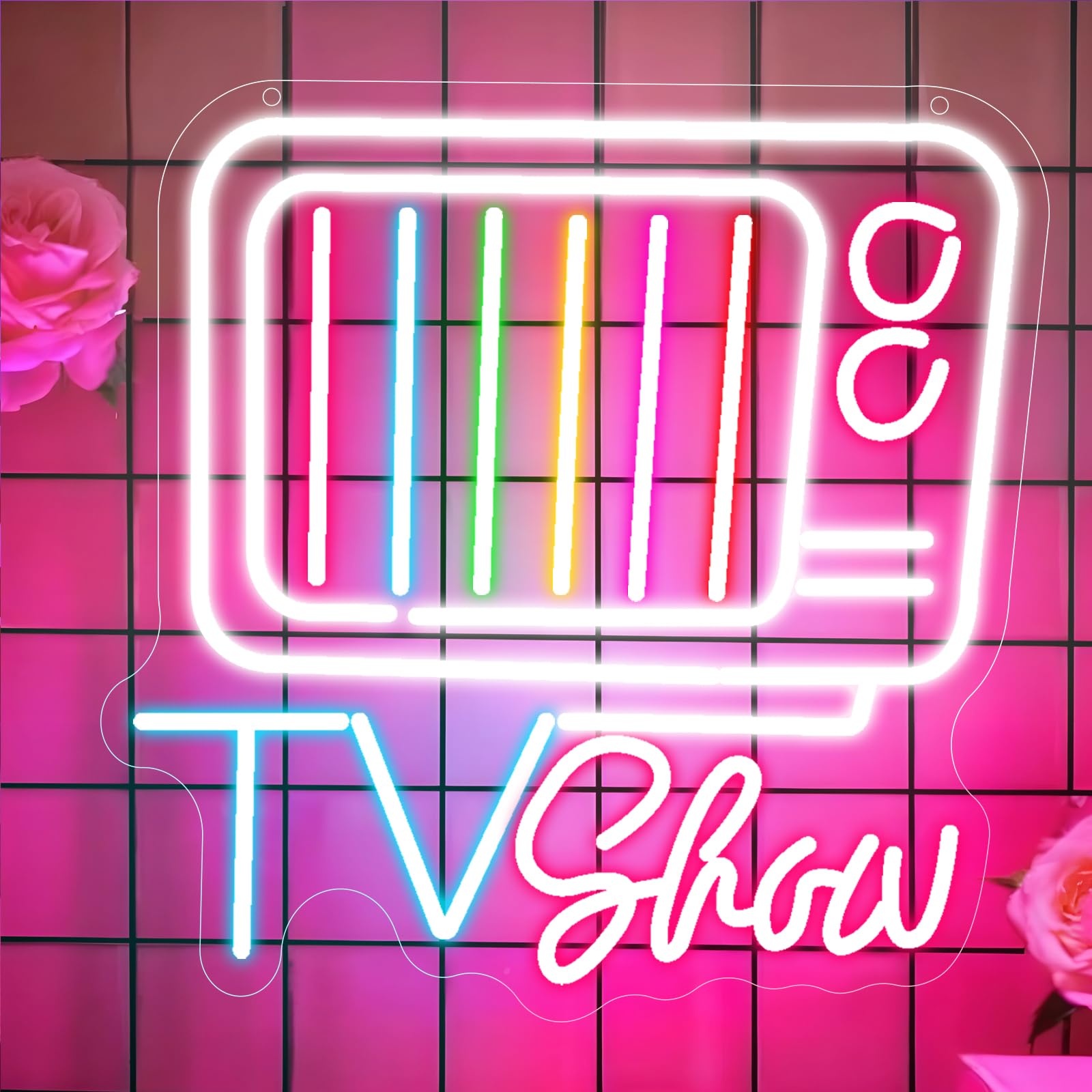 TV Show Neon Sign
