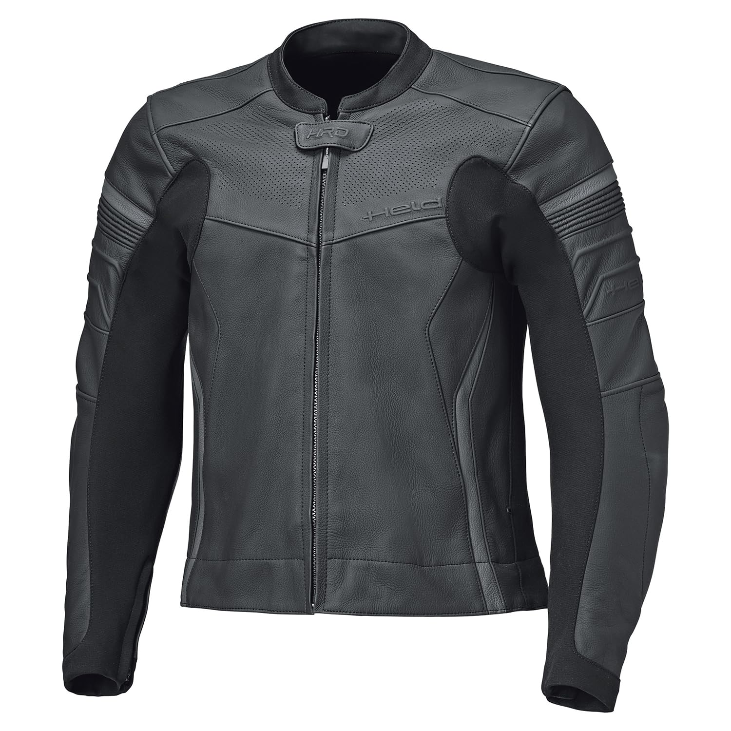 Held Spire 2 - Lederkombi 2 teiler Herren - Soft-Rindsleder - Schutzkleidung AAA - CE zertifiziert EN 17092:2020 - Motorrad Schutzkleidung mit Level 2 D3O Protektoren - Schwarz - Größe 54 | Leder