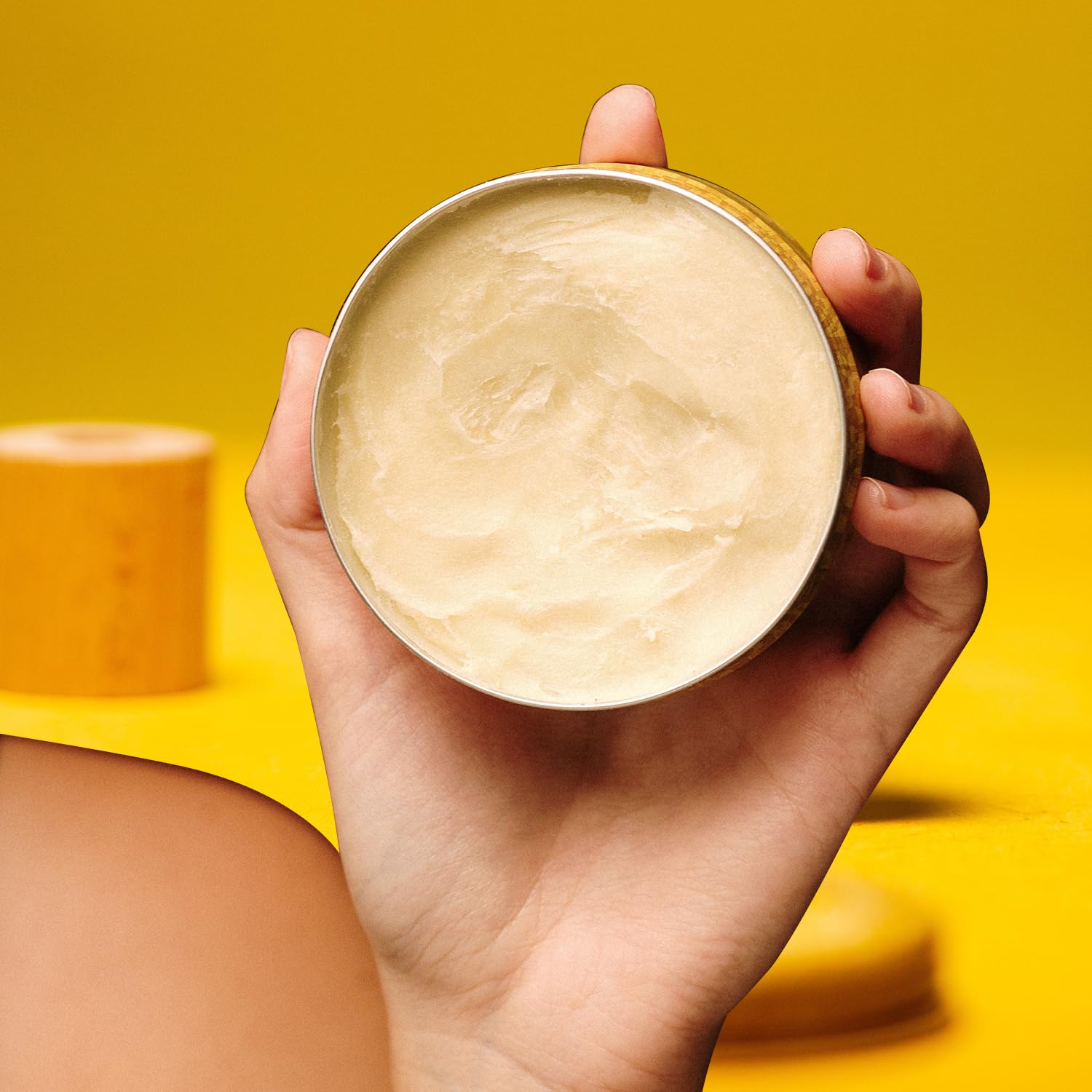 AOKlabs - Beurre de Karité Bio, Non-raffiné, 100% Pur et Naturel I Hydrate, régénère et répare la peau et les cheveux I Combat les imperfections, l'acné, les cicatrices et les brûlures (200 ml)