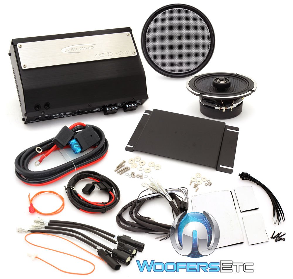 Arc Audio MPAK12 Motorcycle Audio Kit with 6.5