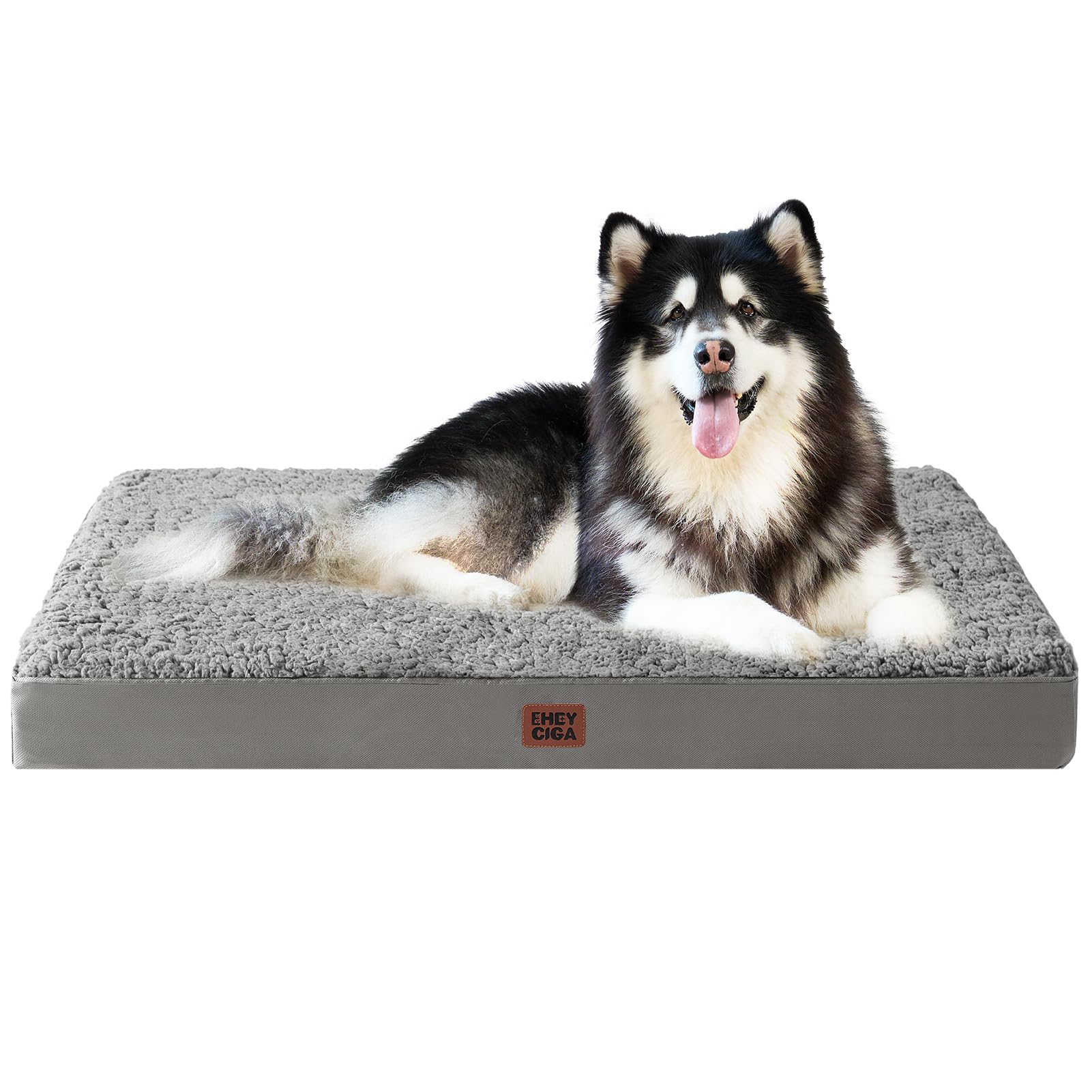 EHEYCIGA Orthopedic Dog Bed Extra Large with Removable Washable Cover, 47IN