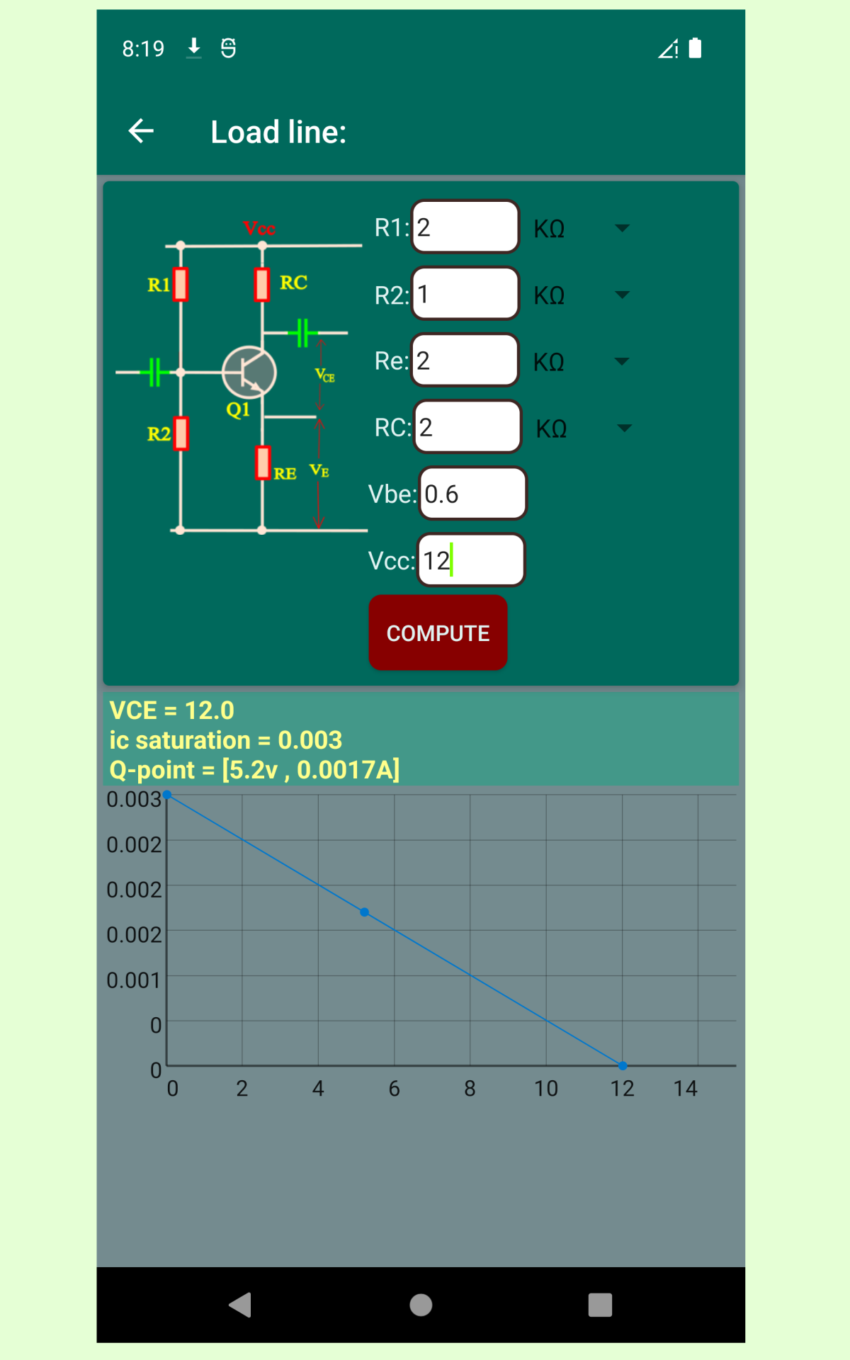 Calculatronics Electronics circuit calculator App on Amazon Appstore