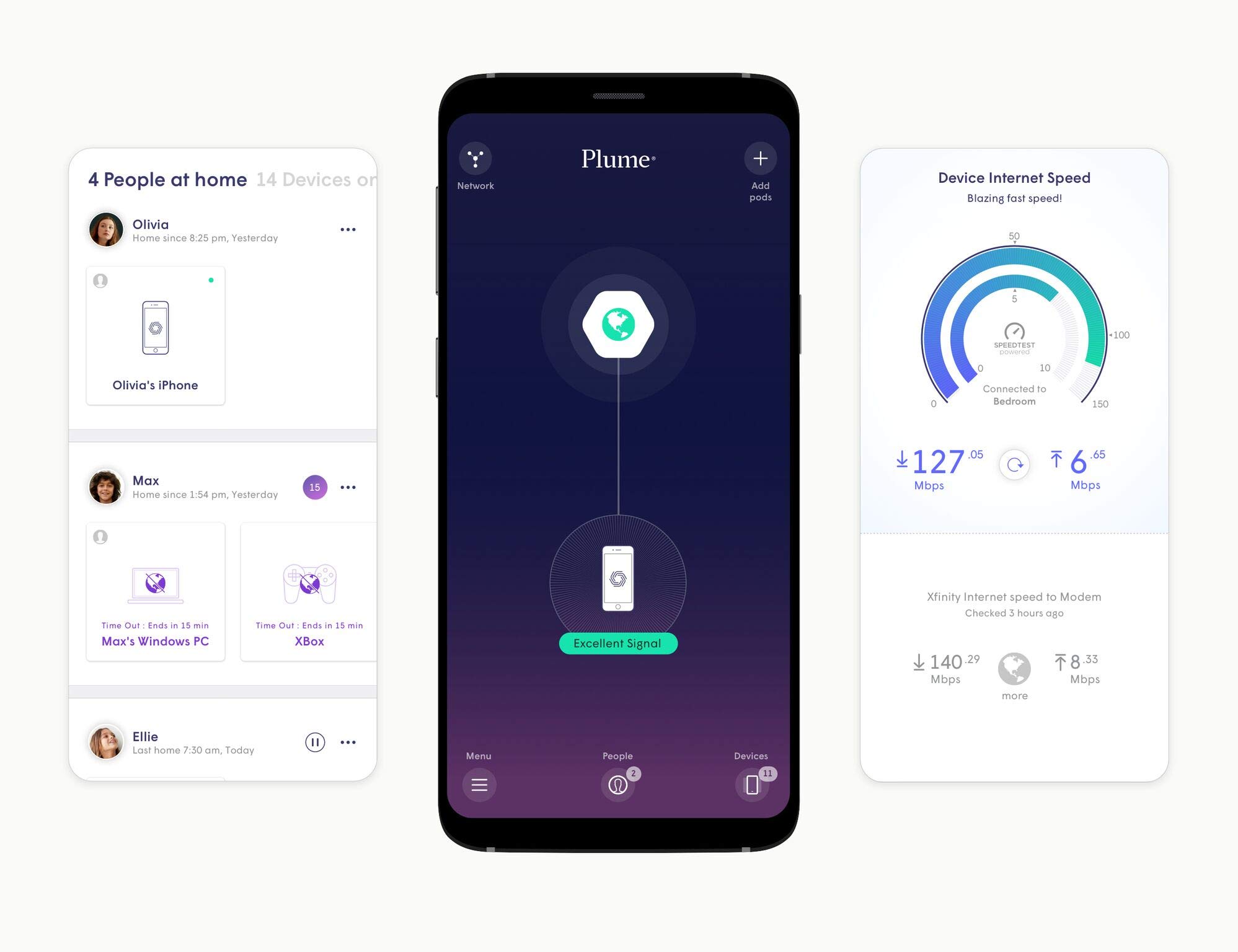 Plume SuperPod AC3000 Tri-Band Home WiFi System - 3 SuperPod Pack with  5-Year Warranty and Lifetime Membership. for 3-4 Bedroom Homes. Small and  Wall Pluggable. Adaptive Mesh Technology. : Amazon.com.au: Electronics
