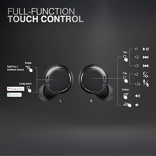 Miniatura 5 de Harmankardon Fly True Wireless IE - Auriculares inalámbricos (renovados), color negro