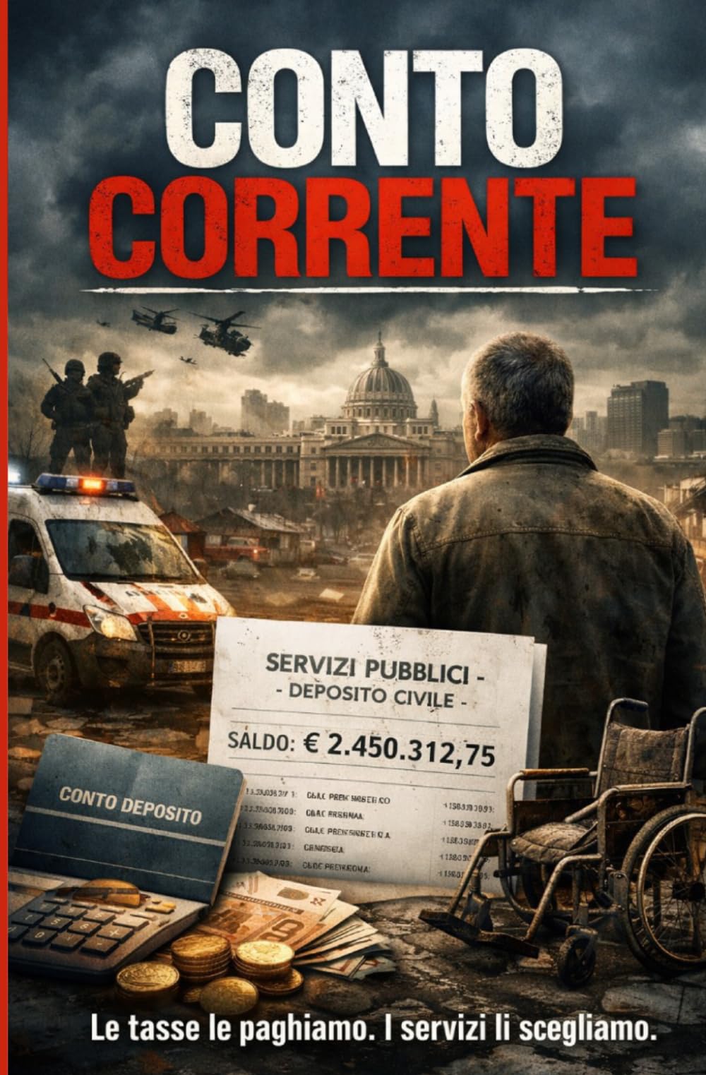 CONTO CORRENTE: LE TASSE LE PAGHIAMO. I SERVIZI LI SCEGLIAMO (CINEMA DI CARTA)