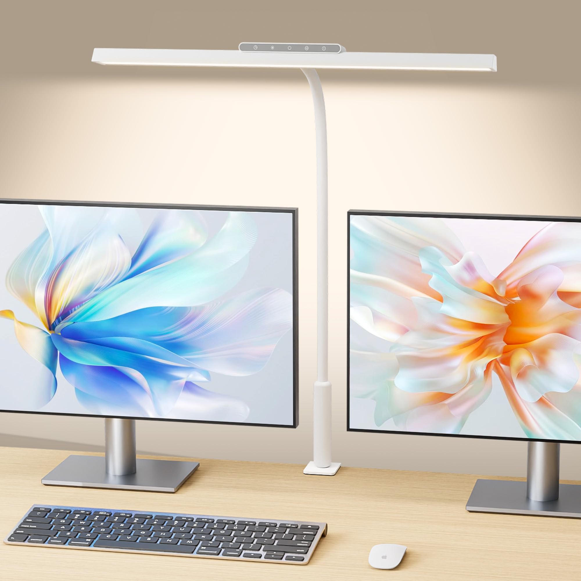 SEOUFRDZ LED Desk Lamp with Clamp