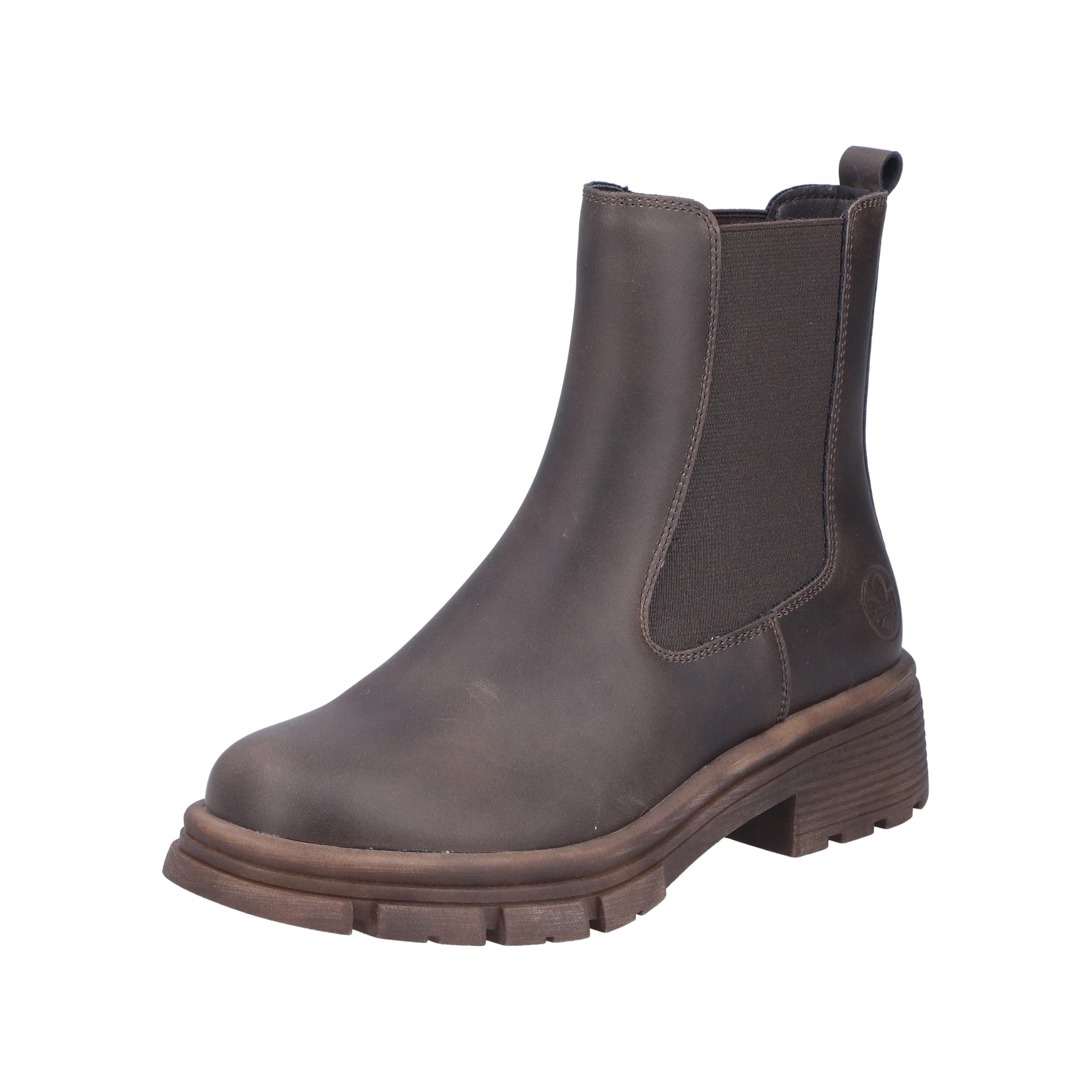 Rieker Women's 91480 Chelsea Boot, Brown, 43 EU, brown, 9 UK