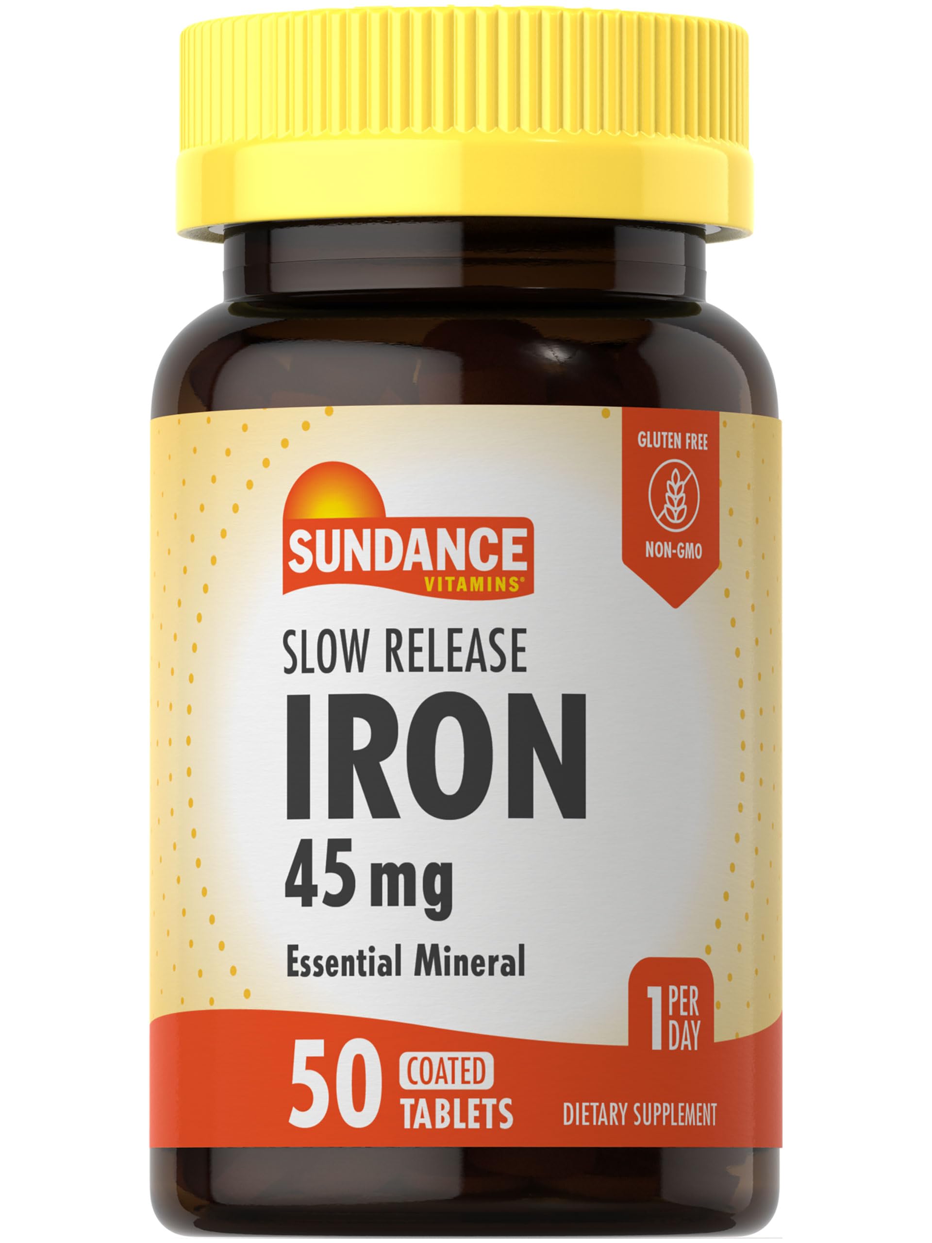 Sundance Iron 45mg Slow Release Pills | 50 Tablets