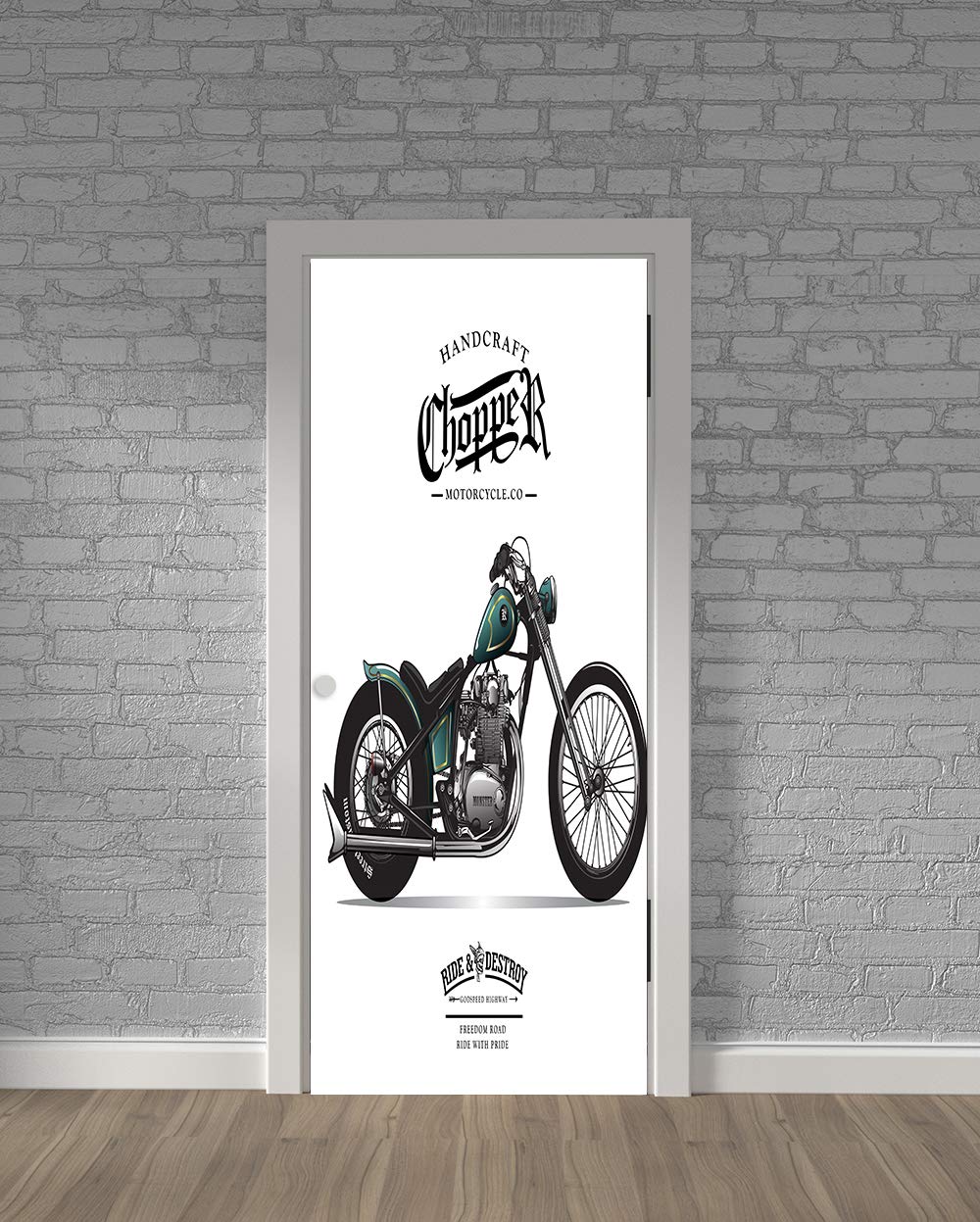 NZFRNAR268 Ocak Arkası Desenli Hazır Sticker