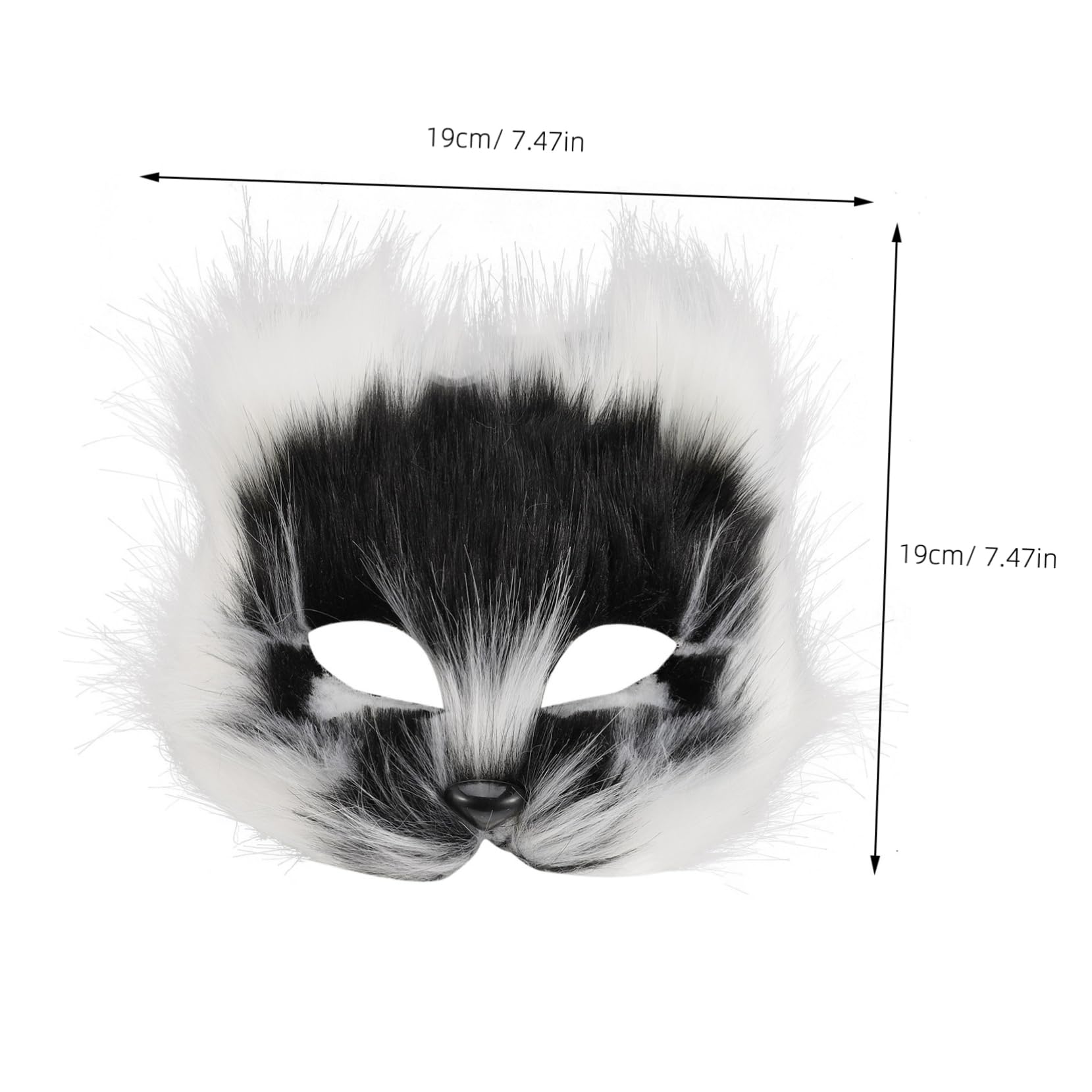 LIOOBO Half-face Mask Carnival Masquerade Mask for Women Cosplay Party Accessory