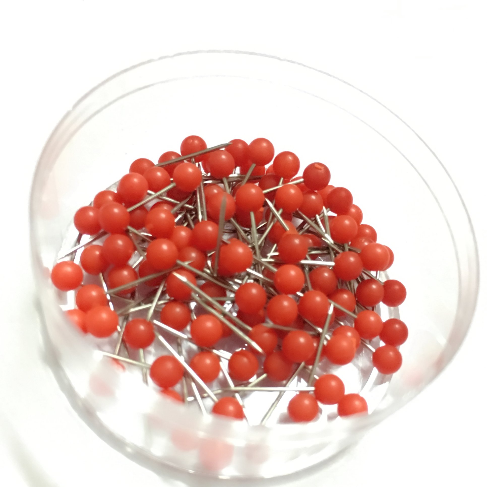 goeasybuy 100PCS 1/8 Inch Map Tacks Pushpins Map Tacks,1/8-Inch Head,5/16-Inch Shank