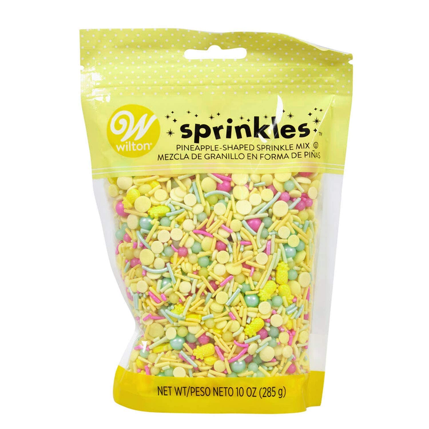 Wilton Sprinkles 10oz Shaped Sprinkles Mix (Pineapple