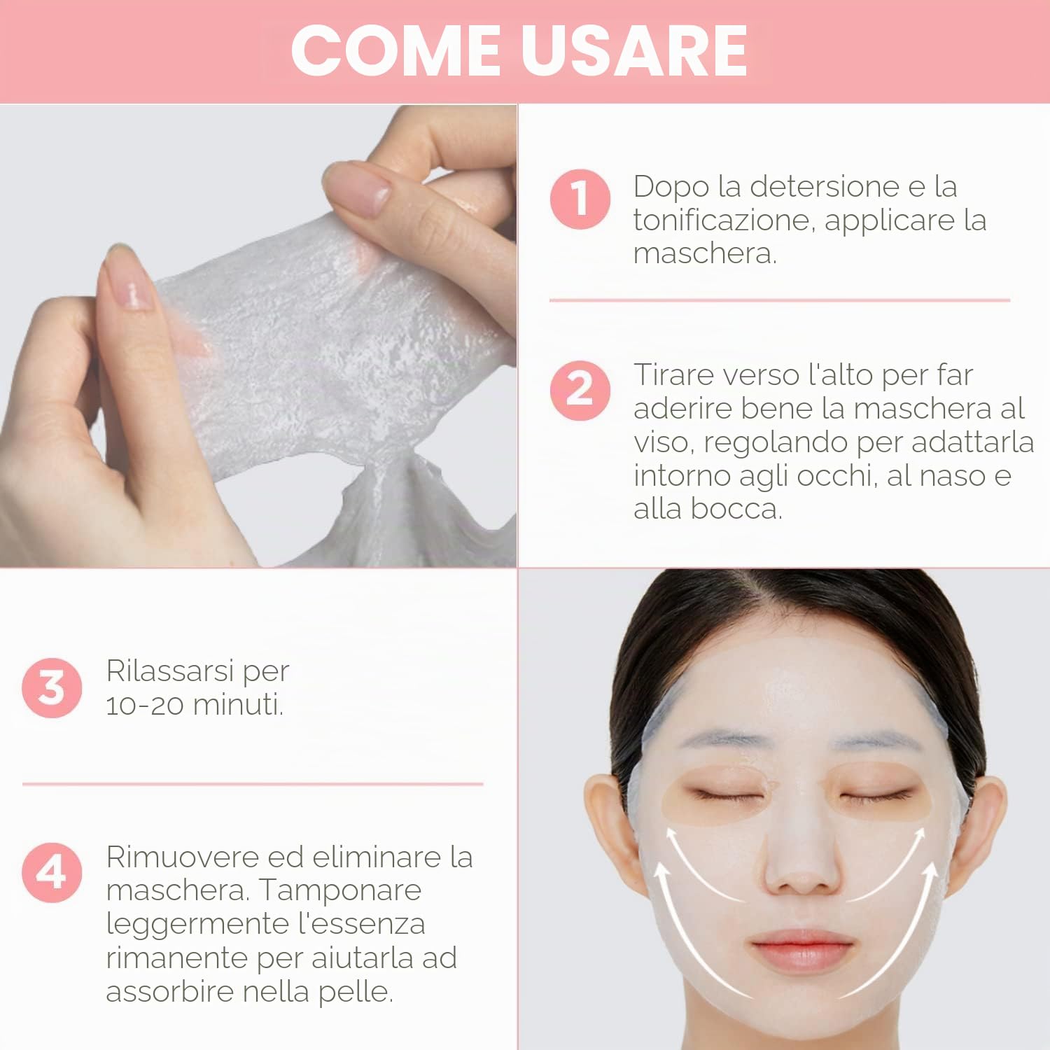 Mediheal New Essential Hero - Confezione da 16 maschere per il viso (collagene Tea Tree Madecassoside Vita), combinazione di maschere coreane per la cura della pelle Kbeauty Korean Glass Skin