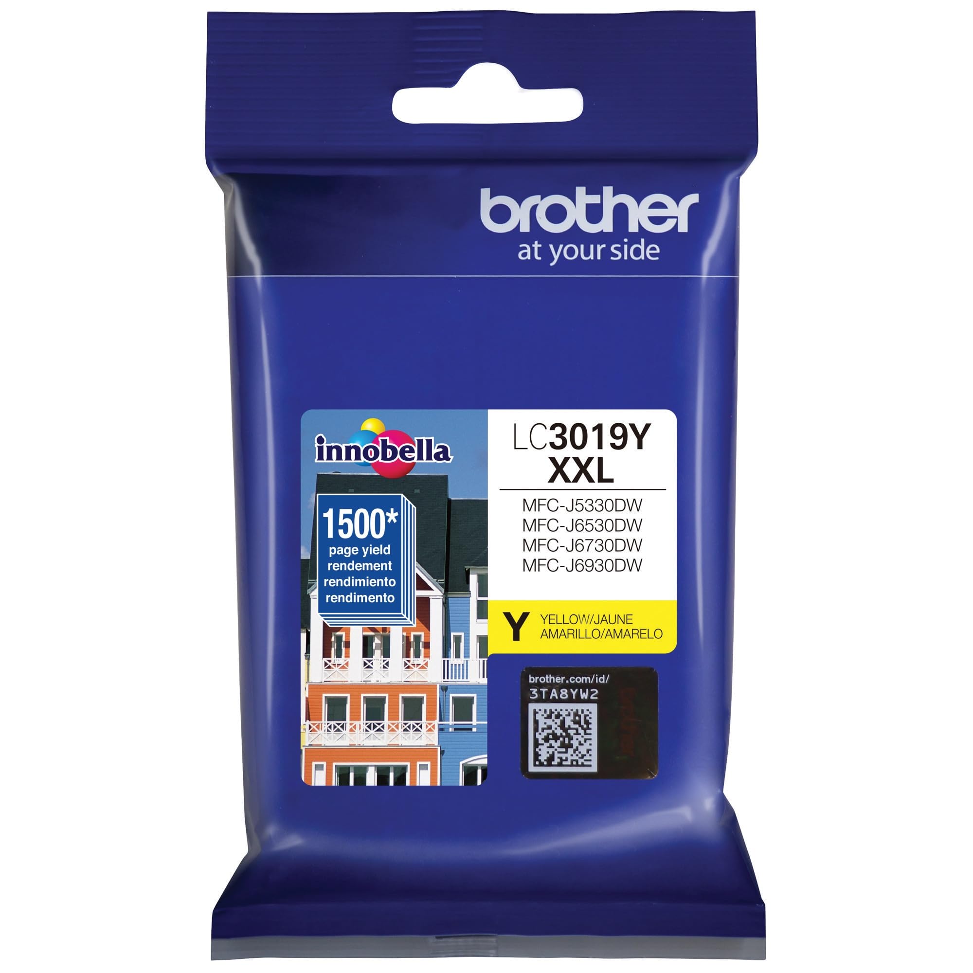 Brother LC3019Y Super High Yield -Ink -Cartridge - Yellow - 1 Pack In Retail Packing