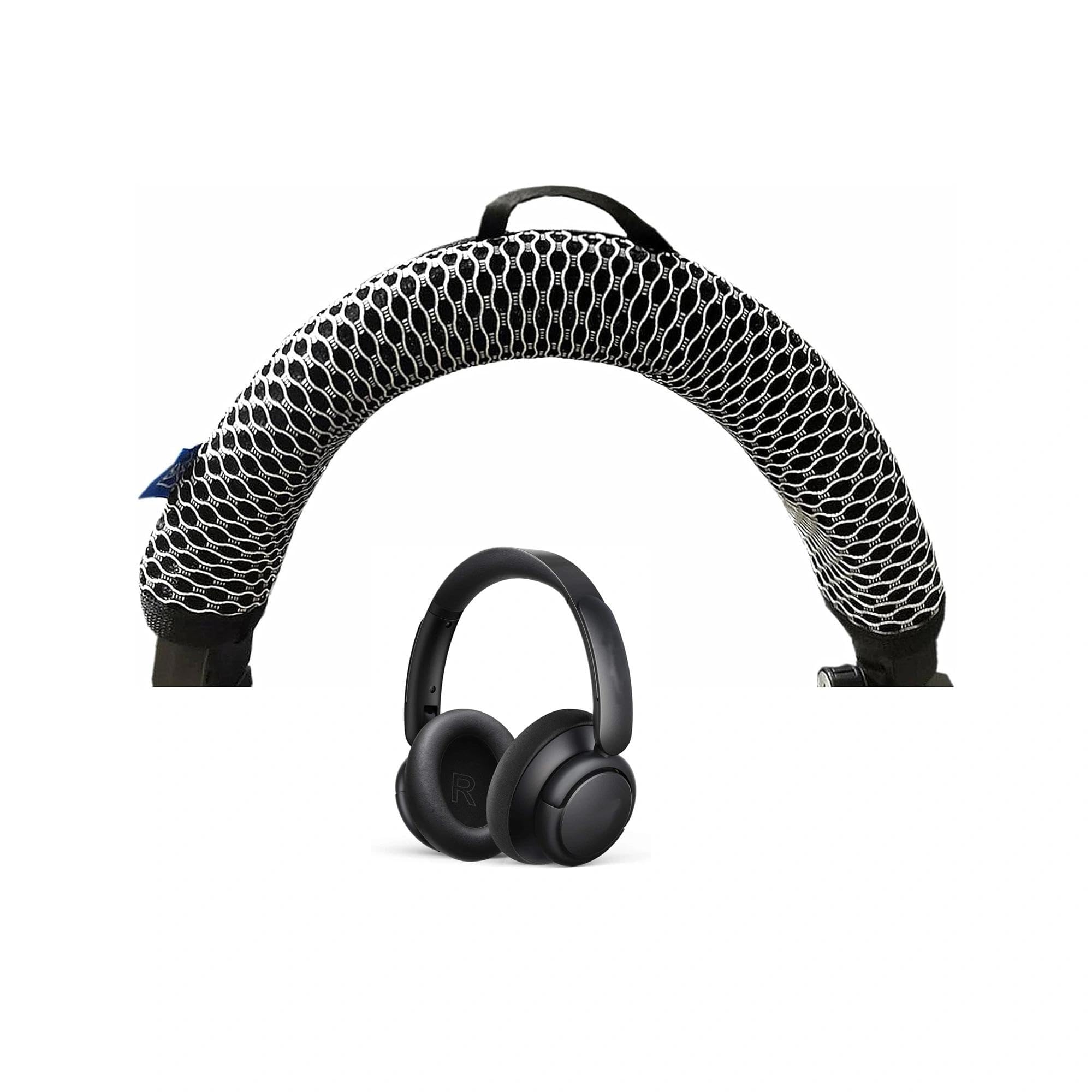 Life Q10 Headband Cushion Replacement for Anker Soundcore Life Q10 Q20 Q30/Q10 BT Q20 BT Q35 BT Headphones Ear Cushions with Durable Fabric