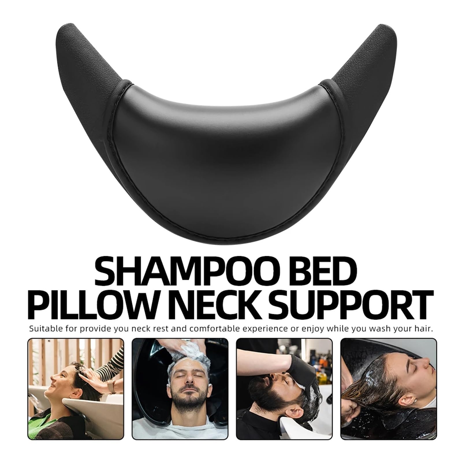 Almohada de Lavado para el Cabello Almohada for el Cuello for Lavado de Pelo y Piel, Cuenco for champú, Belleza del Cabello, cojín for Fregadero, Lavabo, Accesorios de salón