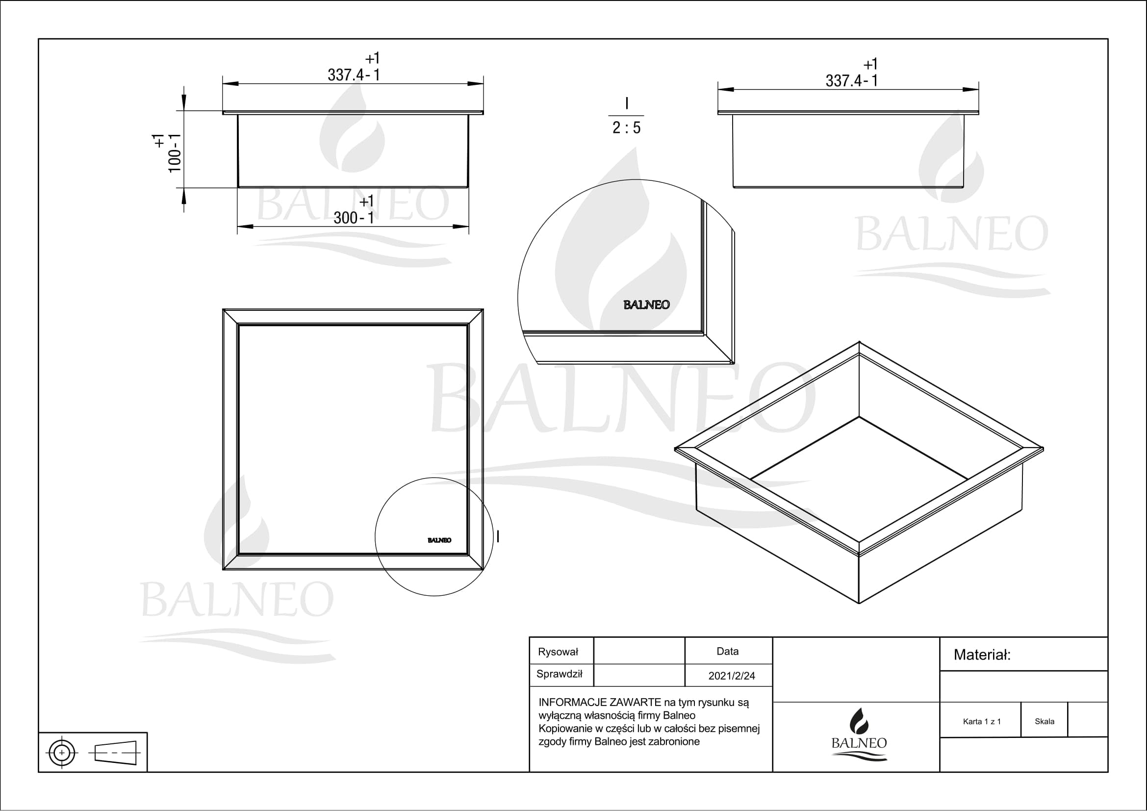 Wall-Box One Nicho de Ducha de Pared de Acero Inoxidable Blanco Nicho de Ducha, Impermeable, Instalación de Nicho Flexible, 30x30x10cm, Blanco, Nicho para Utensilios de Baño, Sin Azulejos