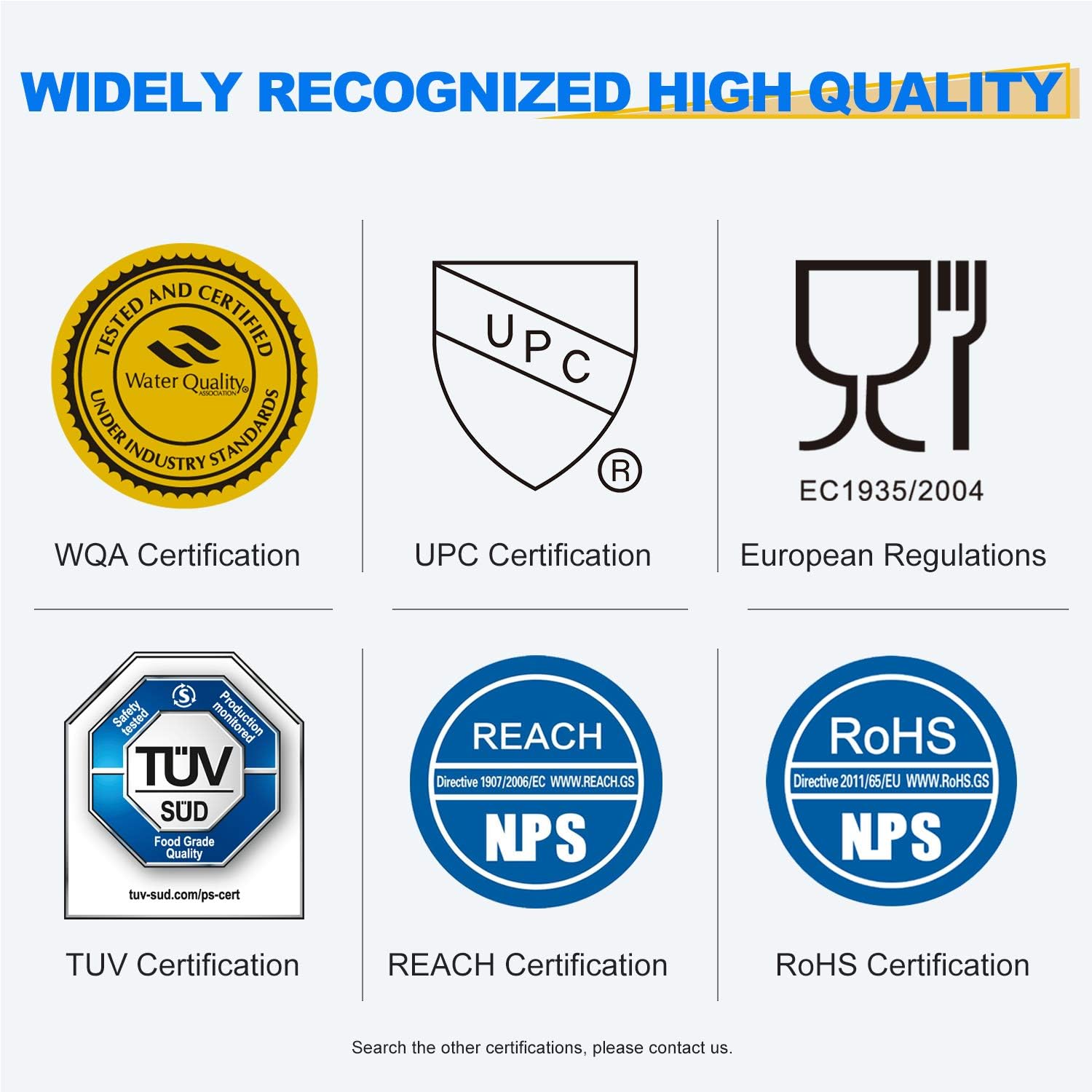 GOLDEN ICEPURE RWF0600A Refrigerator Water Filter Replacement for GE SmartWater MWFA, GWF, GWFA, FMG-1, WFC1201, GSE25GSHECSS, PC75009, 197D6321P006, Kenmore 9991, PC83879, GSL25JFTABS