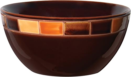 Miniatura 3 de Gibson Casa Estebana - Juego de vajilla de 16 piezas para 4 personas, beige y marrón, 70736.16RM & Casa Estebana Reactive Glaze Glaze Glaze, juego