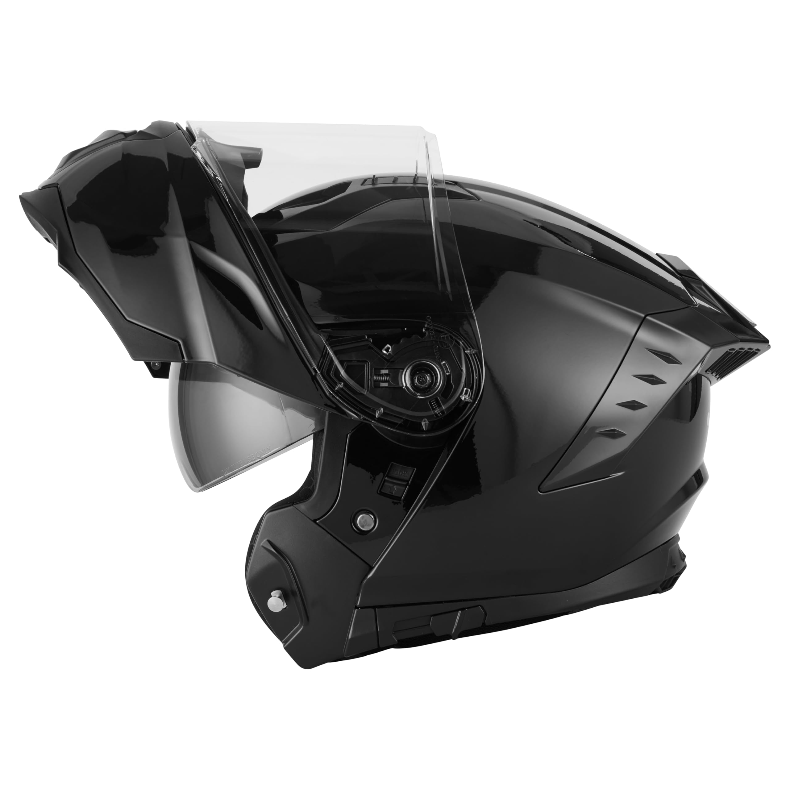 JDC Casco de Moto Integral Frente Abatible Modular - Doble Visera Retráctil ECE 22.06 - Lynx