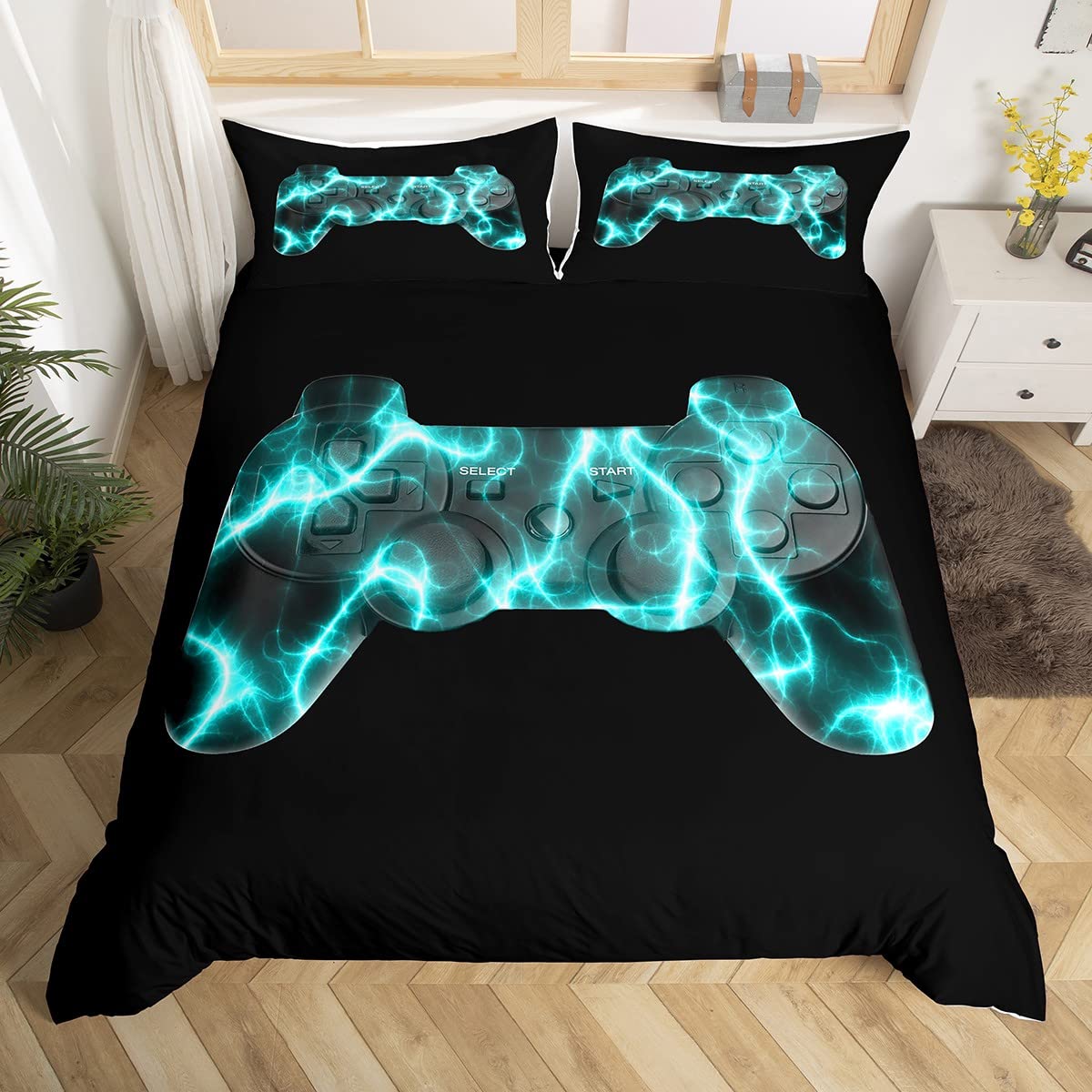Housse de couette jeu vidéo ado pour relooker une chambre gamer